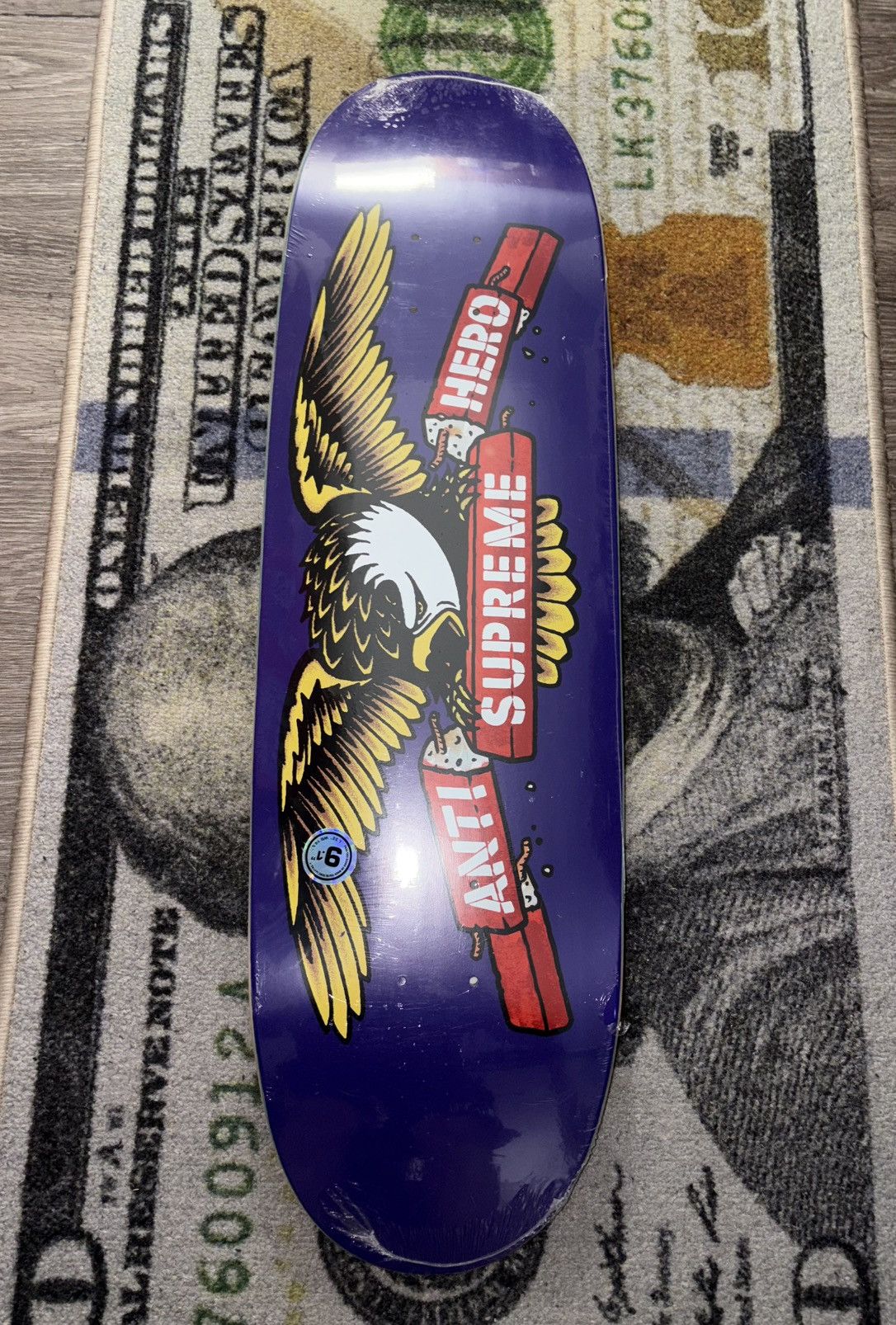 Antihero × Supreme Supreme ANTIHERO Curbs Skateboard Deck Size ONE SIZE - 1 Thumbnail