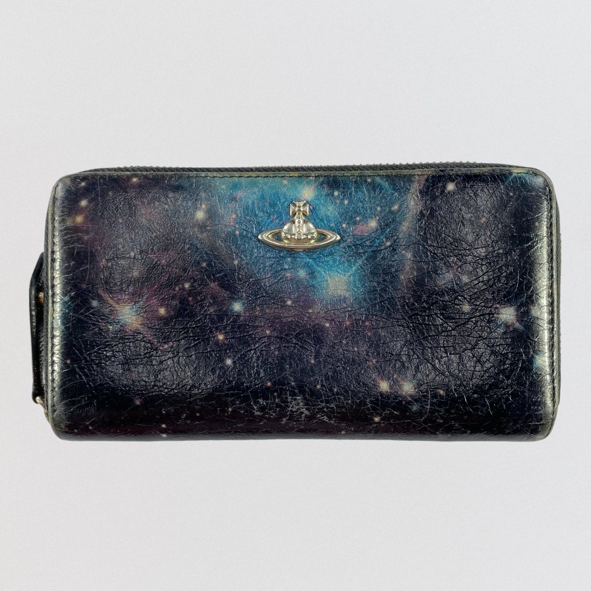 Vivienne Westwood Vivienne Westwood Wallet Orb Bifold Long Wallet Leather Size ONE SIZE - 1 Thumbnail