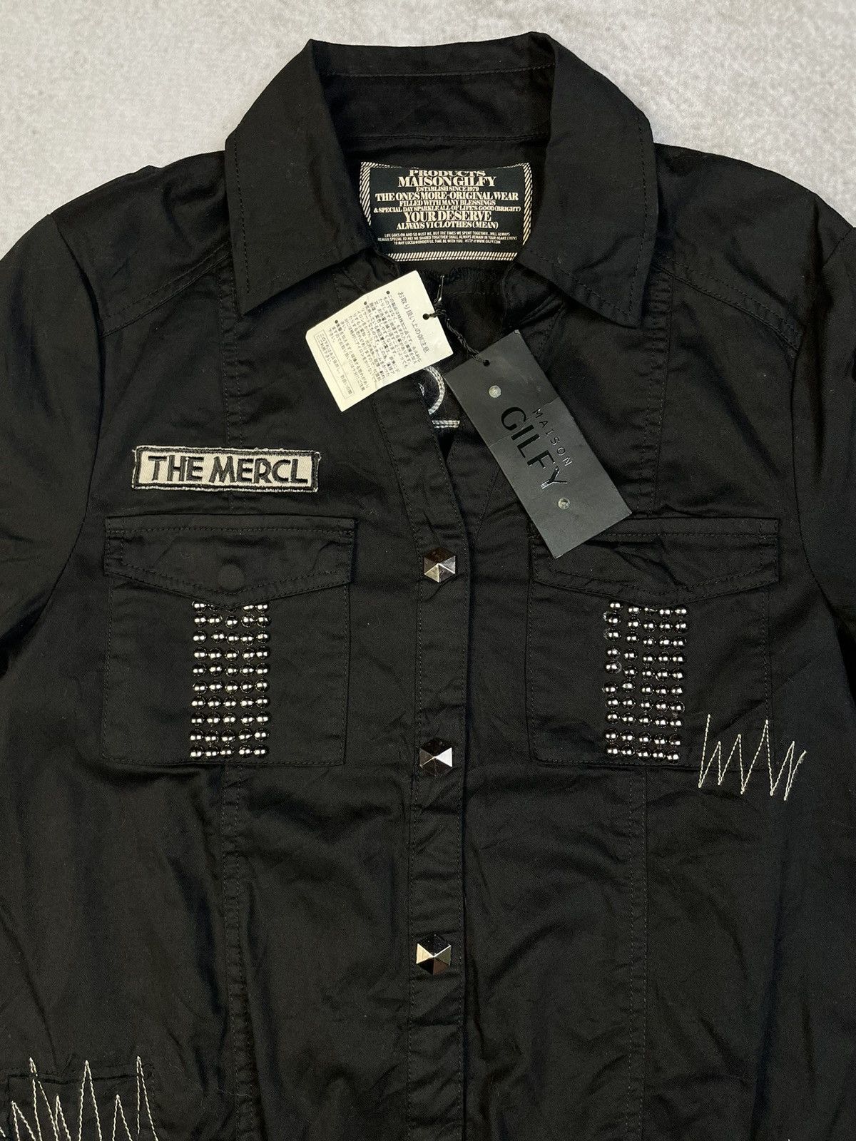 Japanese Brand 2000s Maison Gilfy Punk Seditionaries Romper Size 28" / US 6 / IT 42 - 2 Thumbnail