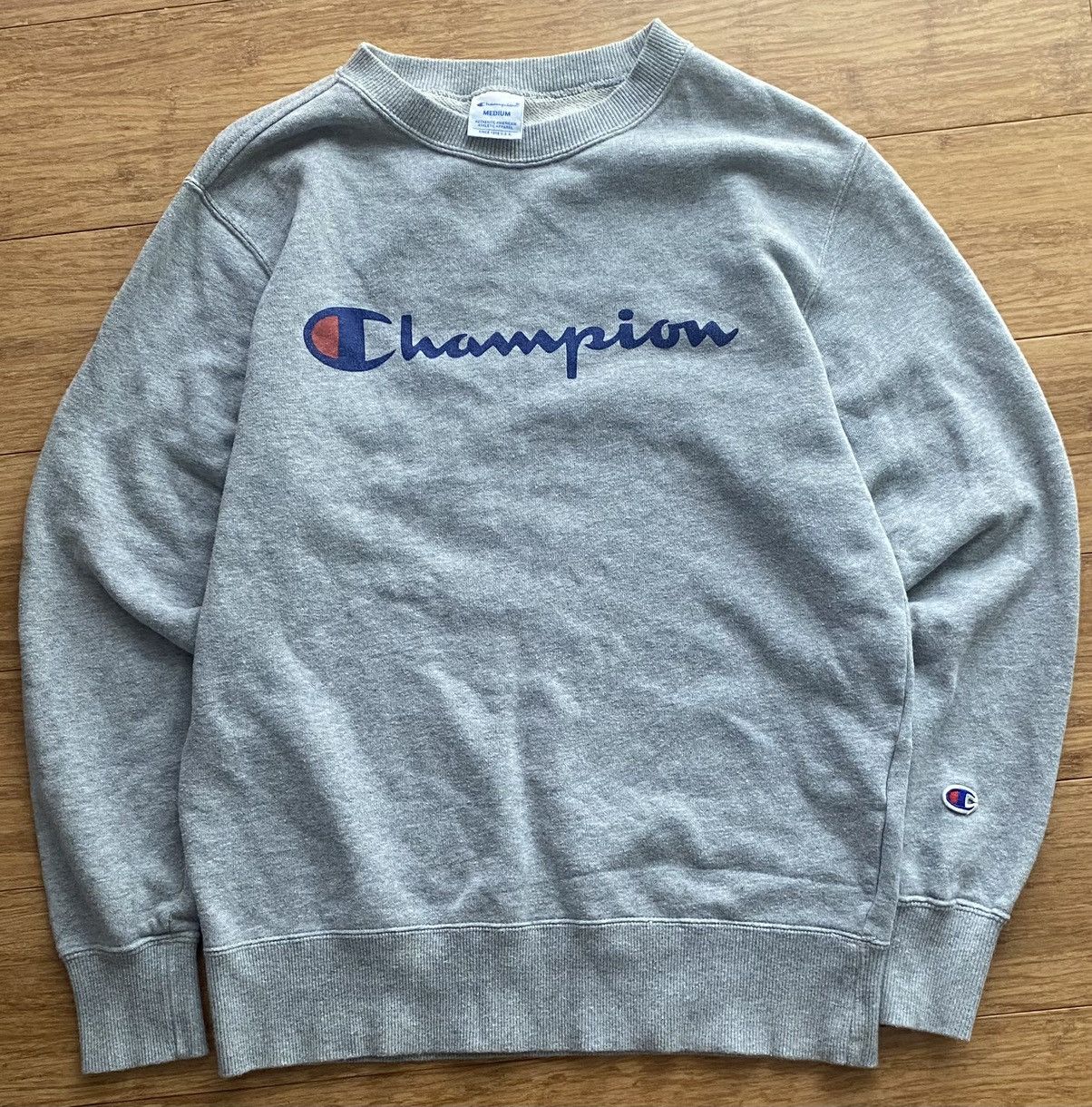 Champion Grey Champion Crewneck Size US XS / EU 42 / 0 - 1 Thumbnail