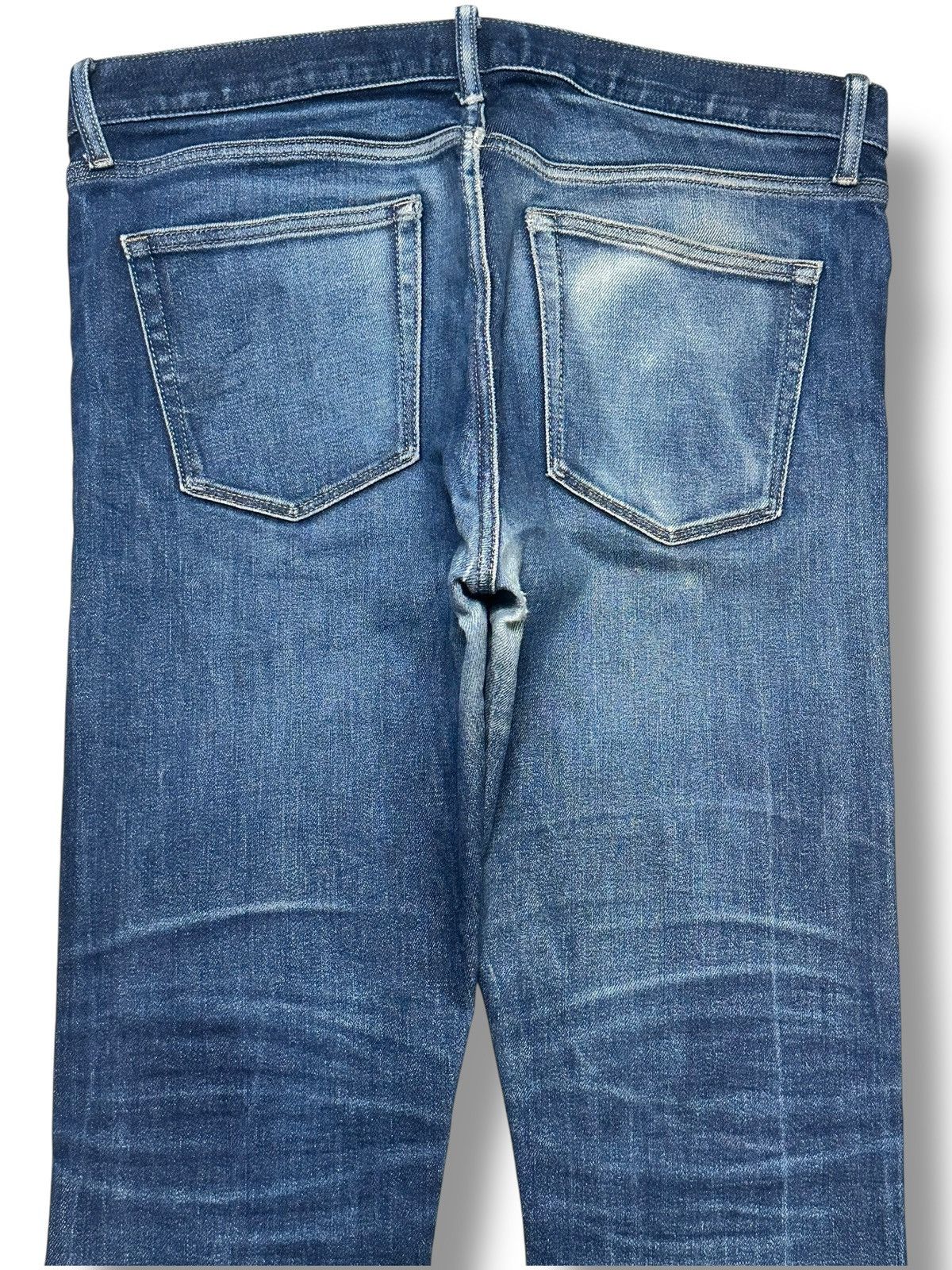 Uniqlo UNIQLO Selvedge Denim Kaihara Jeans SlimFit Style Faded Wash Size US 35 - 4 Thumbnail