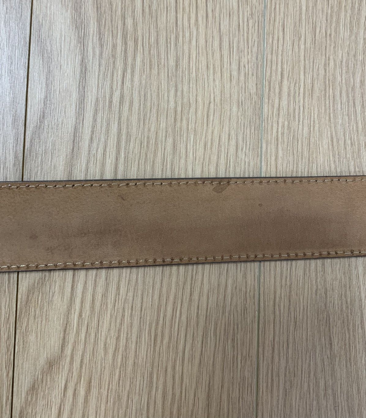 Dolce & Gabbana Dolce & Gabbana FW 2007 Silver Brushed Runway Belt Size 28 - 11 Thumbnail