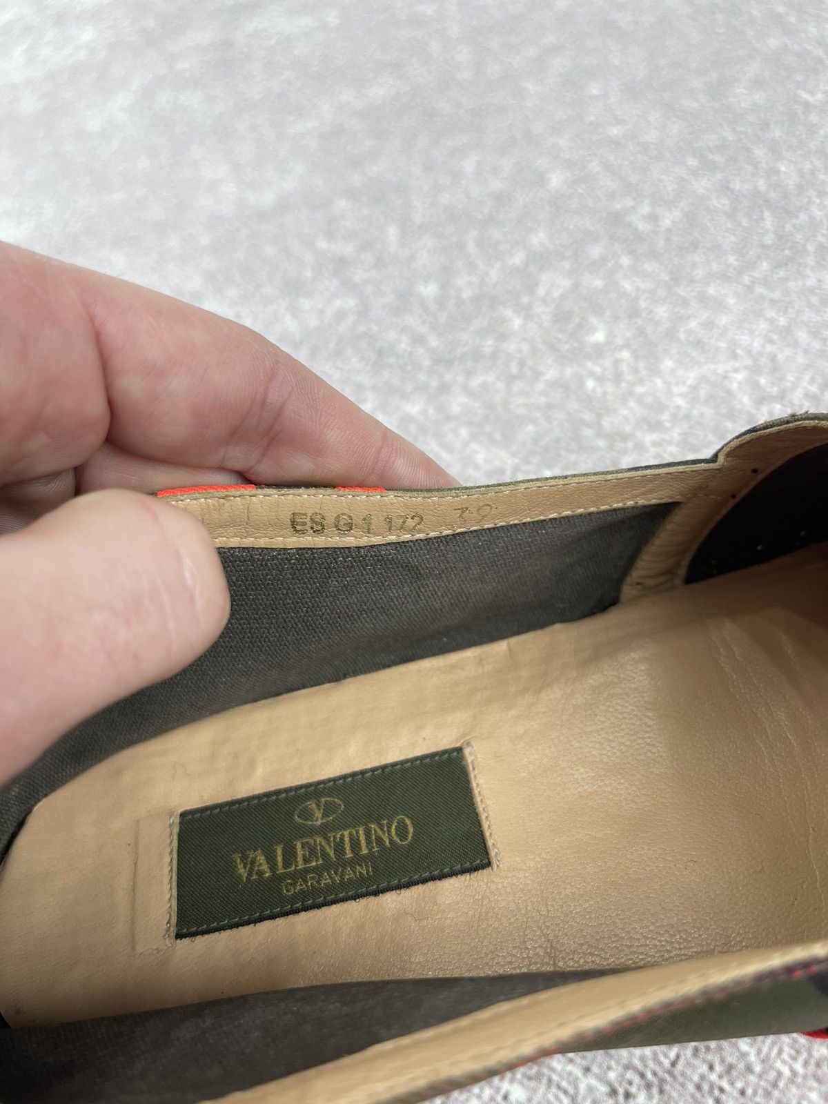 Valentino Valentino Garvani Canvas Camouflage Espadrille Slip On 39 Size US 9 / IT 39 - 10 Thumbnail