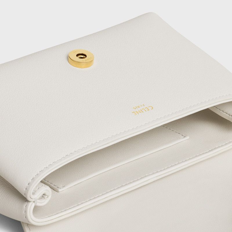 Celine o1w1db10326 10N113GGR Size :OS /Mini Victoire Bag in White Size ONE SIZE - 4 Thumbnail