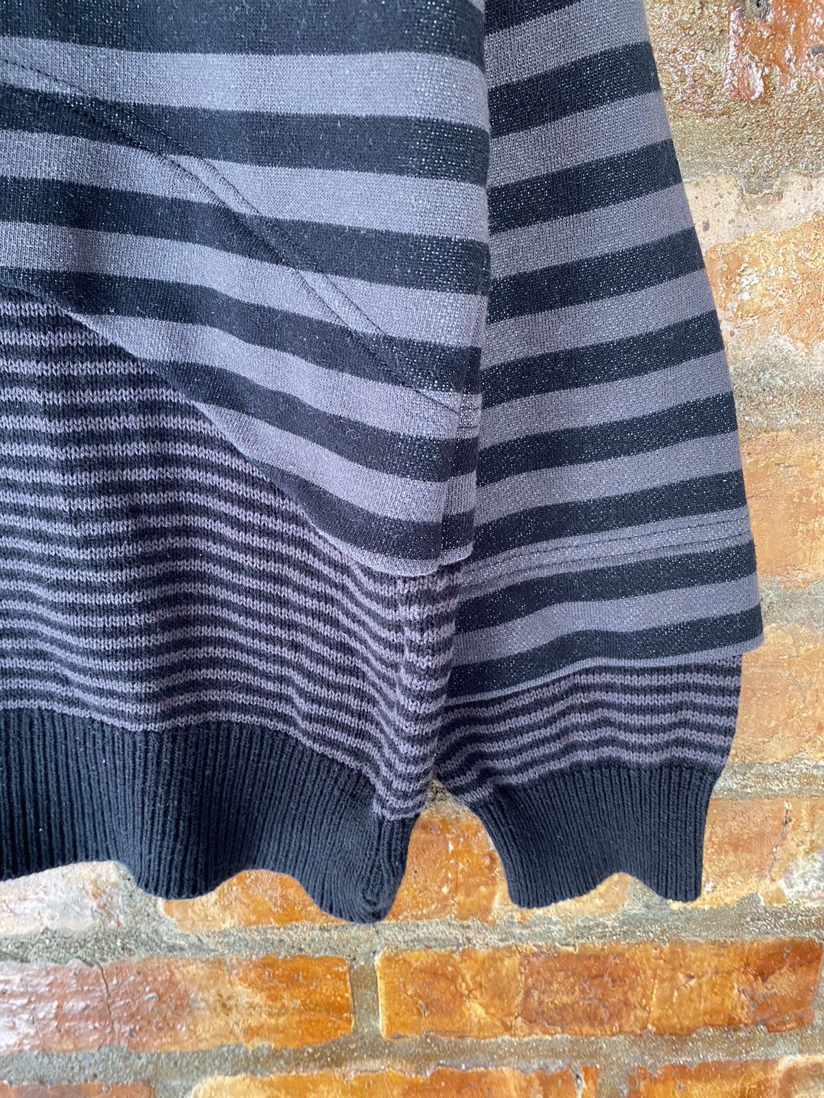 Ne-Net Vtg hybrid loopwheeler and knit stripe Size US M / EU 48-50 / 2 - 7 Thumbnail