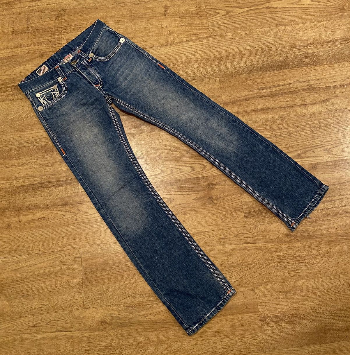 True Religion True Religion Bobby Super T Denim x Vintage x Avant Garde Size US 30 / EU 46 - 2 Thumbnail