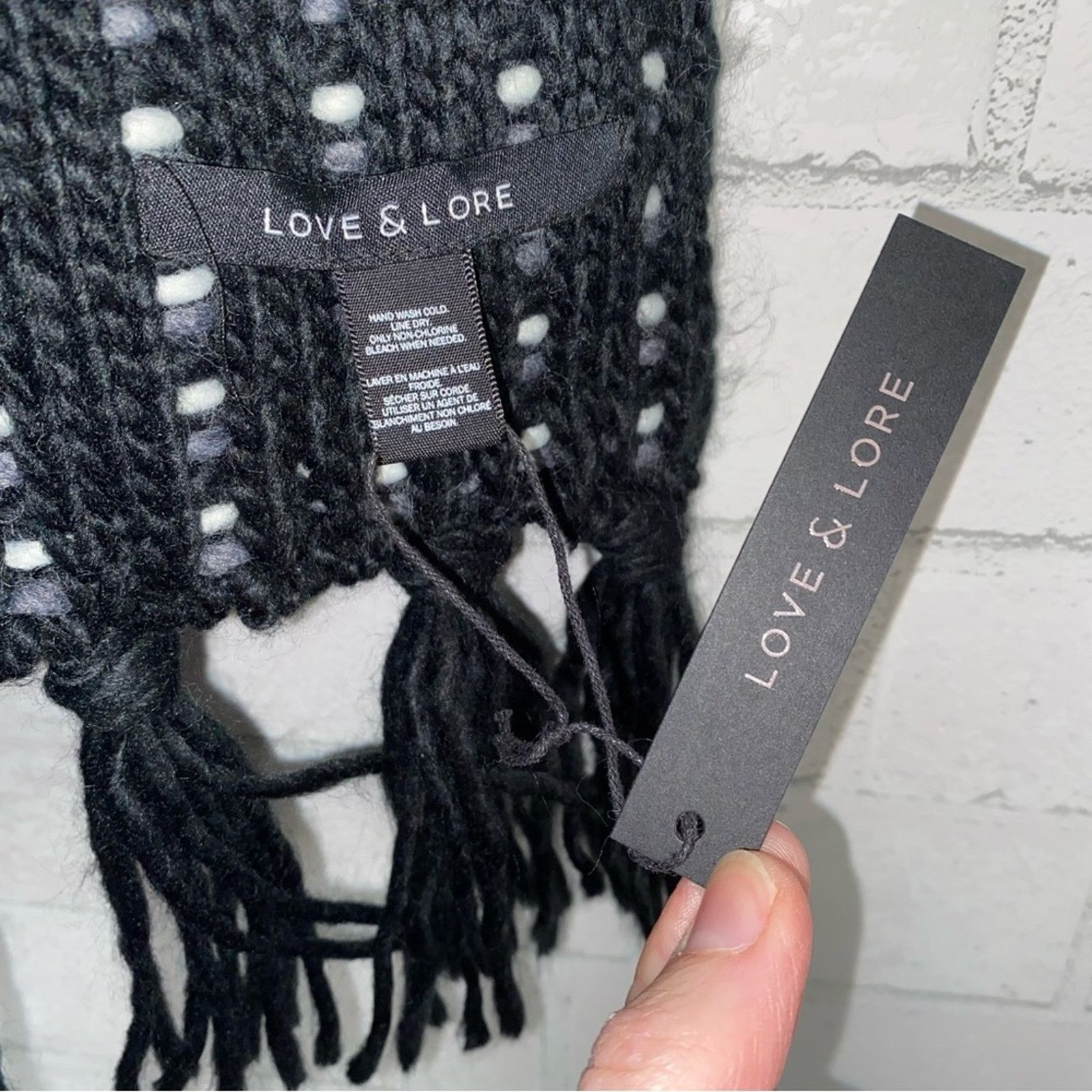 Other NEW Indigo Love & Lore Cabin Marl Stripe Scarf NWT Size ONE SIZE - 8 Thumbnail