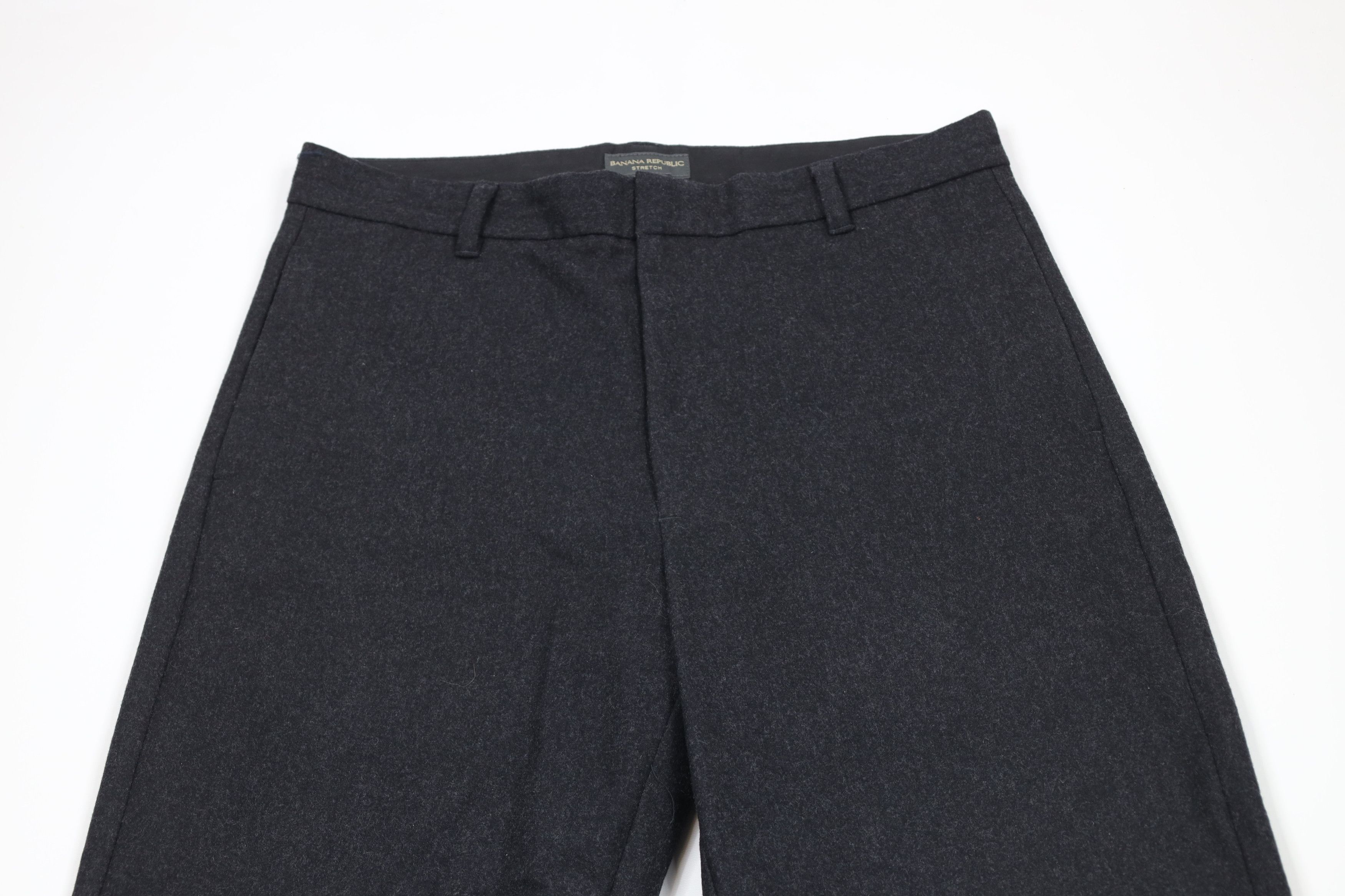 Banana Republic × Vintage Vintage Y2K 2000 Banana Republic Wide Leg Chino Pants Gray Size US 34 / EU 50 - 2 Thumbnail