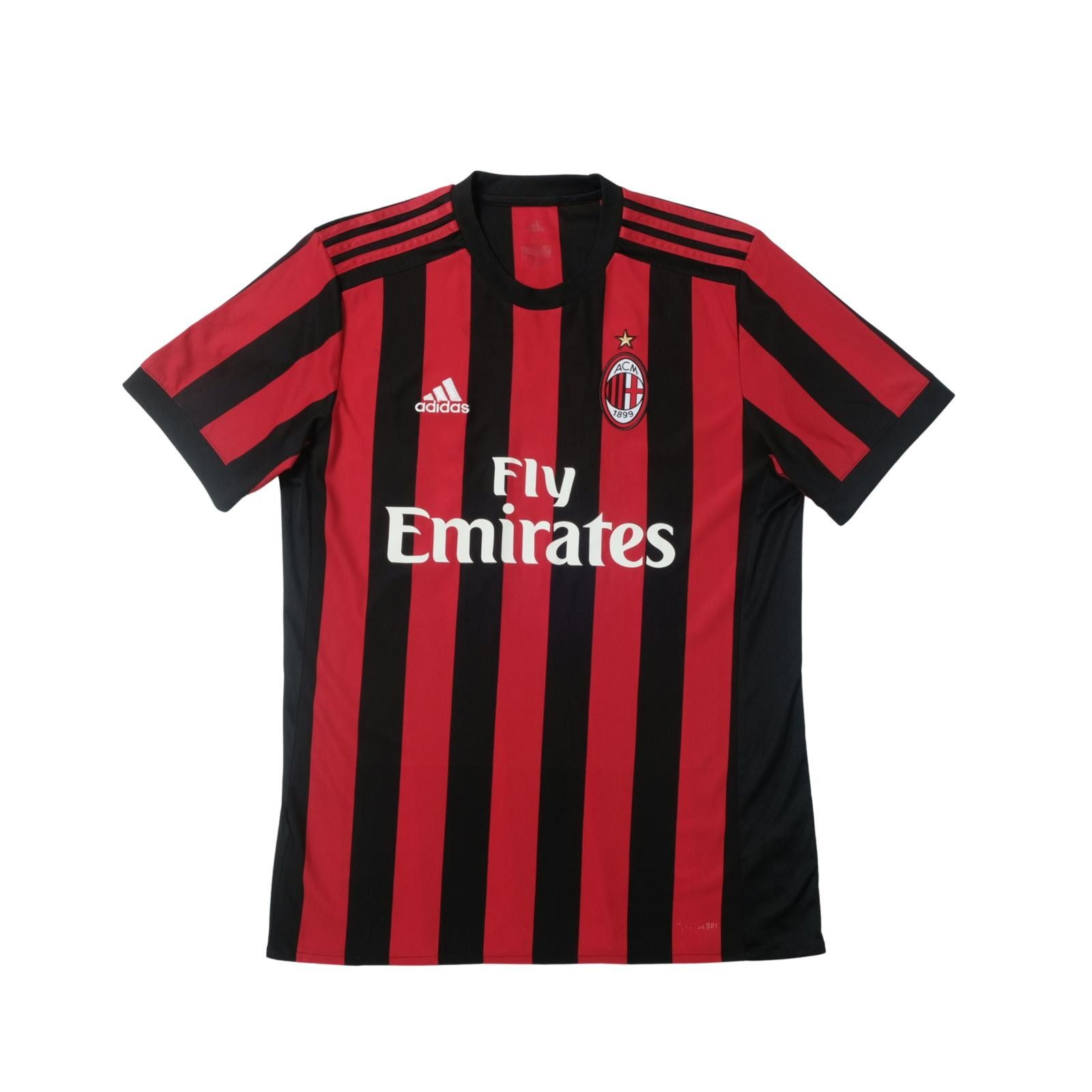 Adidas 2017/18 AC Milan Home Shirt Adidas Locatelli (M) Size US M / EU 48-50 / 2 - 2 Thumbnail