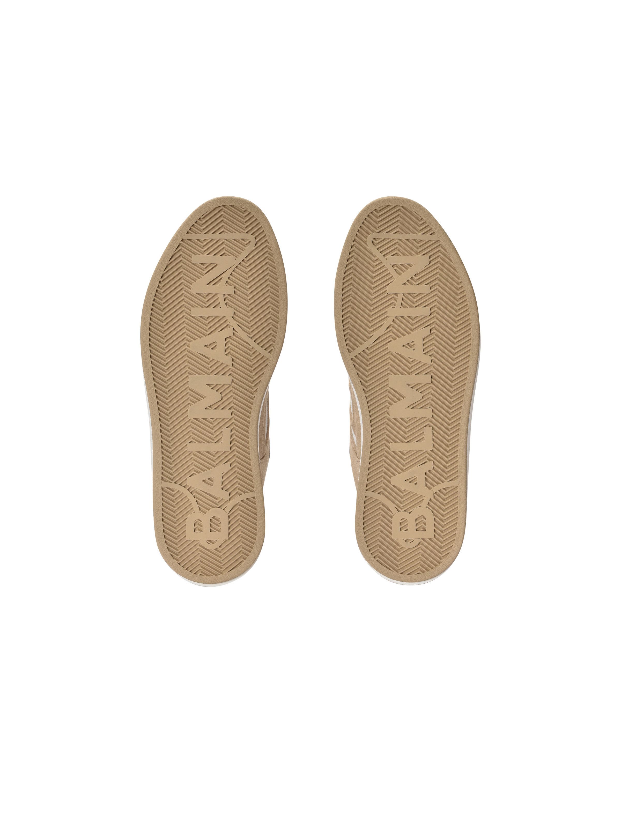 Balmain o1s1wg110925 B Court Skate Sneakers in Beige Size US 9 / IT 39 - 6 Thumbnail