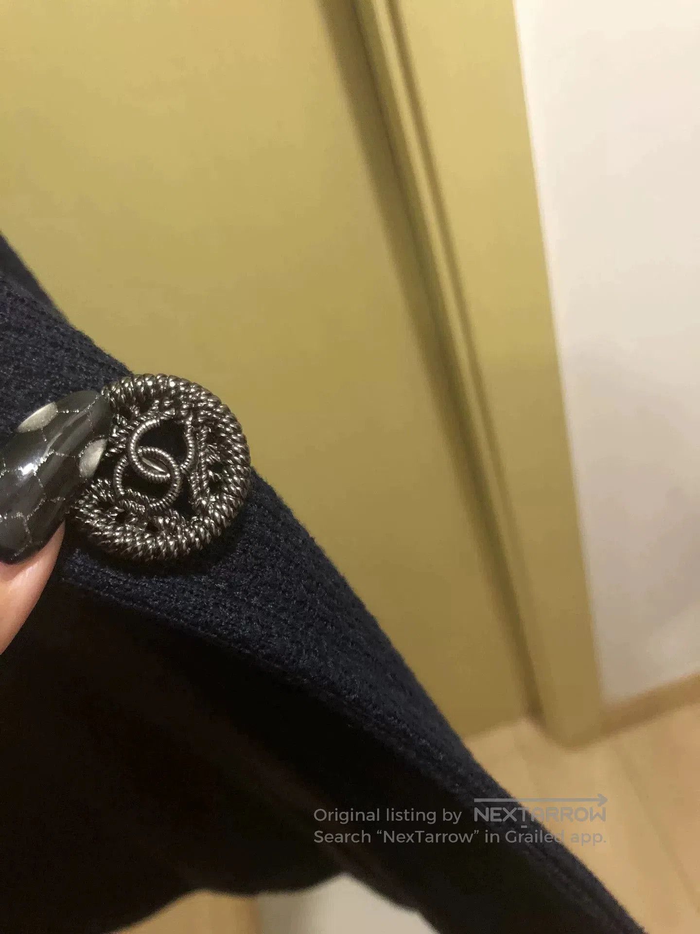 Chanel Chanel Dark Blue Casual Jacket. Size S / US 4 / IT 40 - 5 Thumbnail