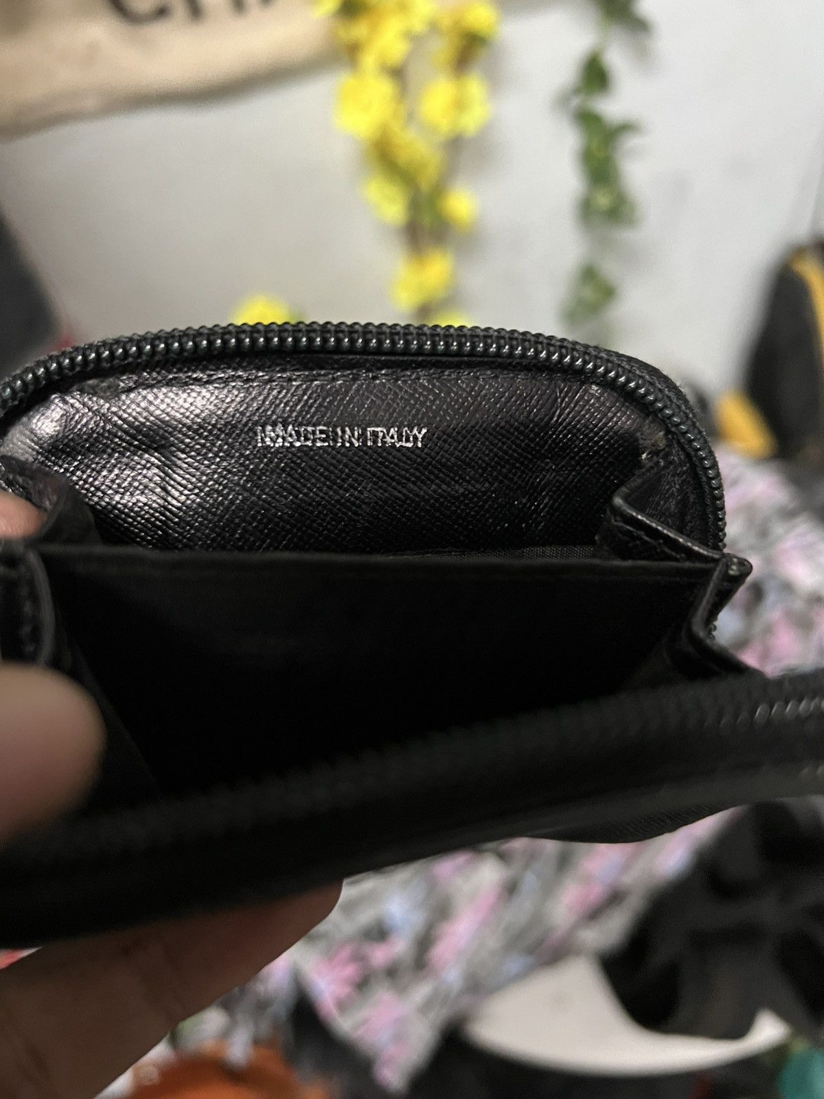 Prada Prada coin leather Black Wallet Size ONE SIZE - 7 Thumbnail
