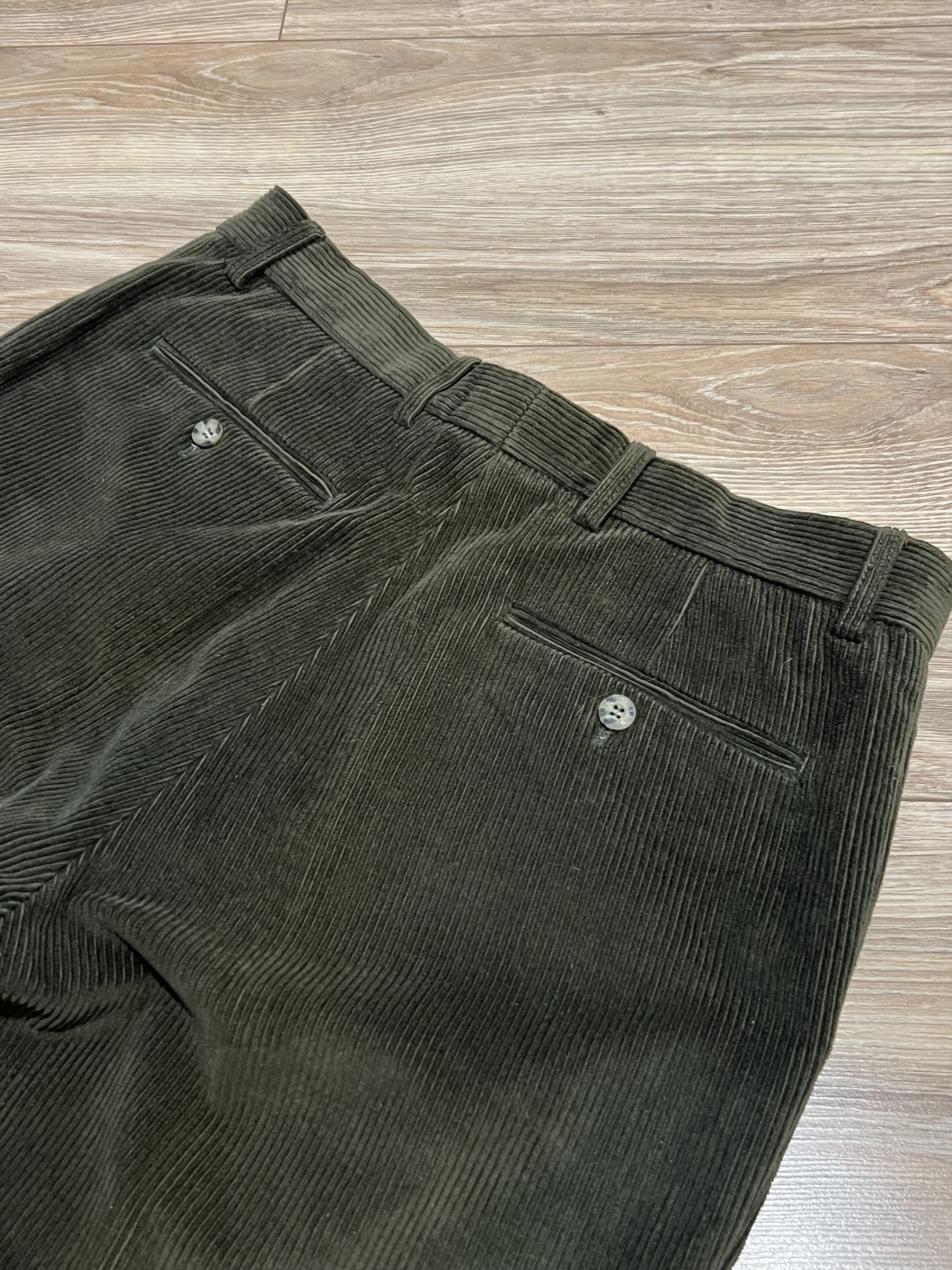 Barbour × Japanese Brand Velvet Pants Barbour Streetwear Size US 34 / EU 50 - 11 Thumbnail