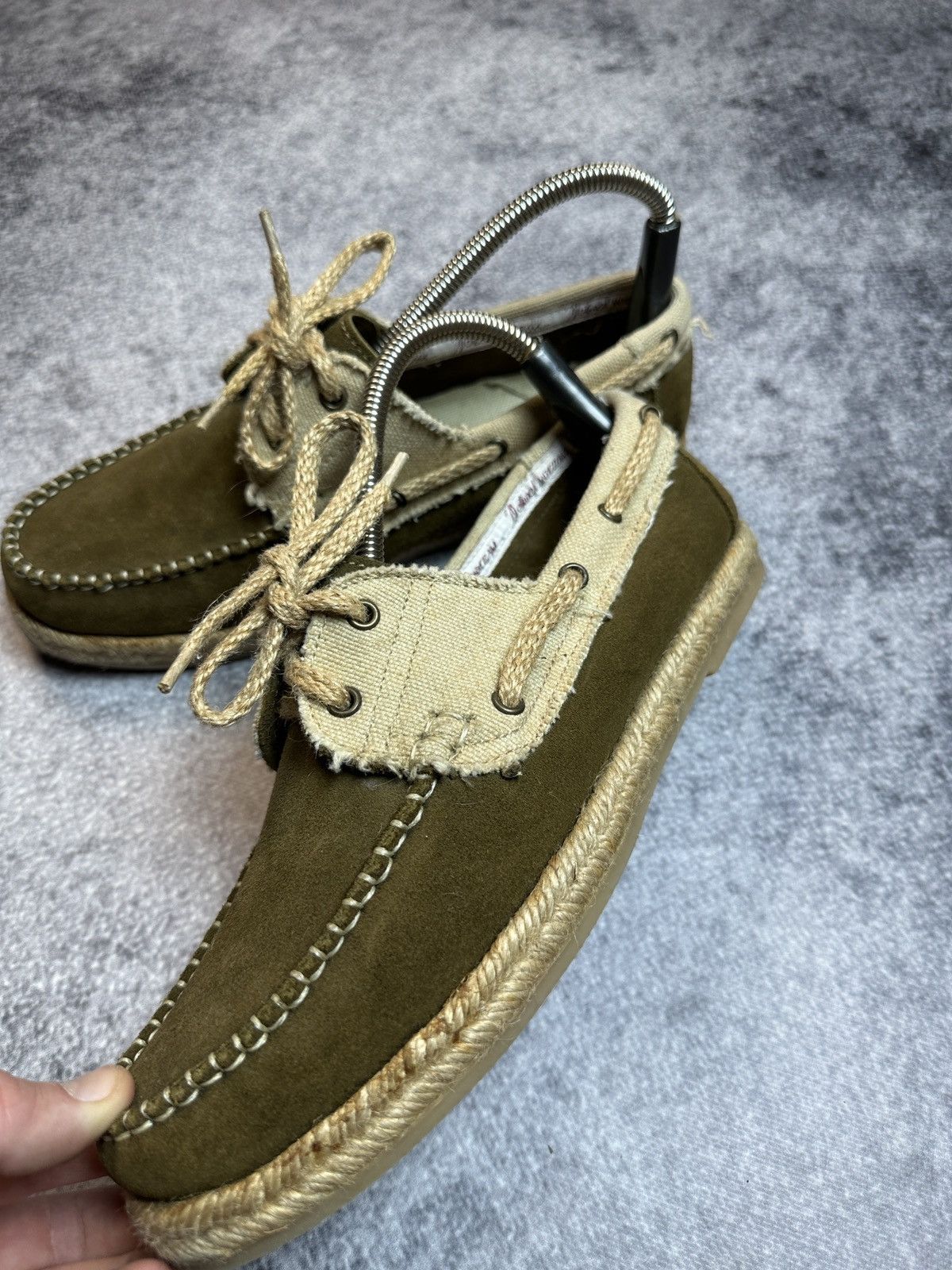 Designer × Leather Vintage Style Casual Leather Shoes Streetwear Luxury 9 Rare Size US 9 / EU 42 - 3 Thumbnail