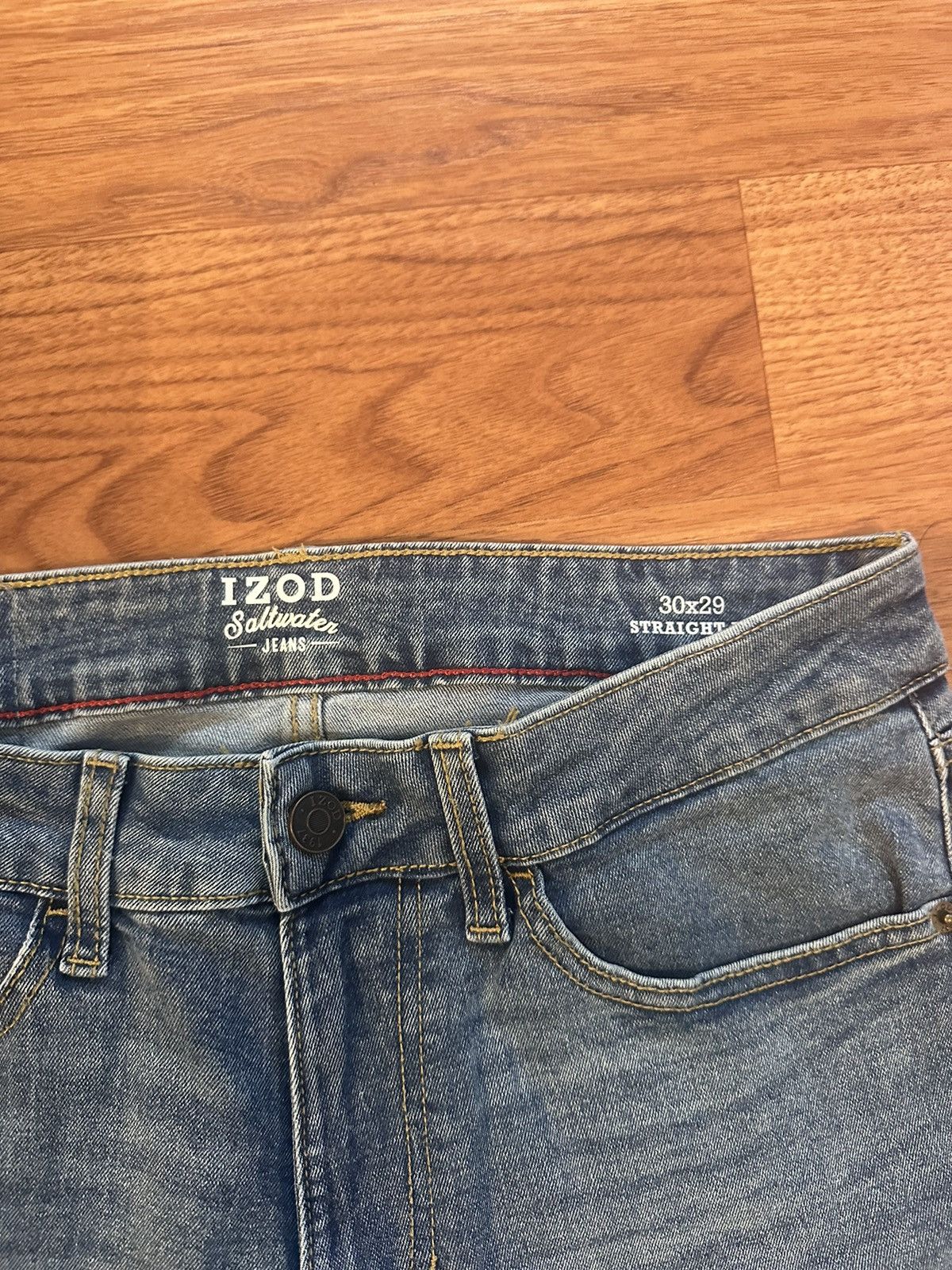Vintage IZOD denim jeans Size US 30 / EU 46 - 3 Thumbnail