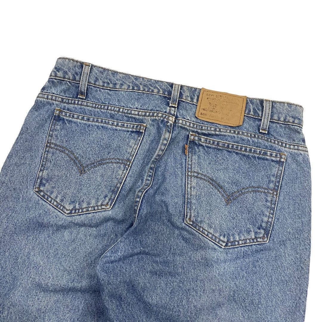 Levi's Vintage 90s Levi’s 505 Orange Tab Denim Jeans Size US 36 / EU 52 - 4 Thumbnail