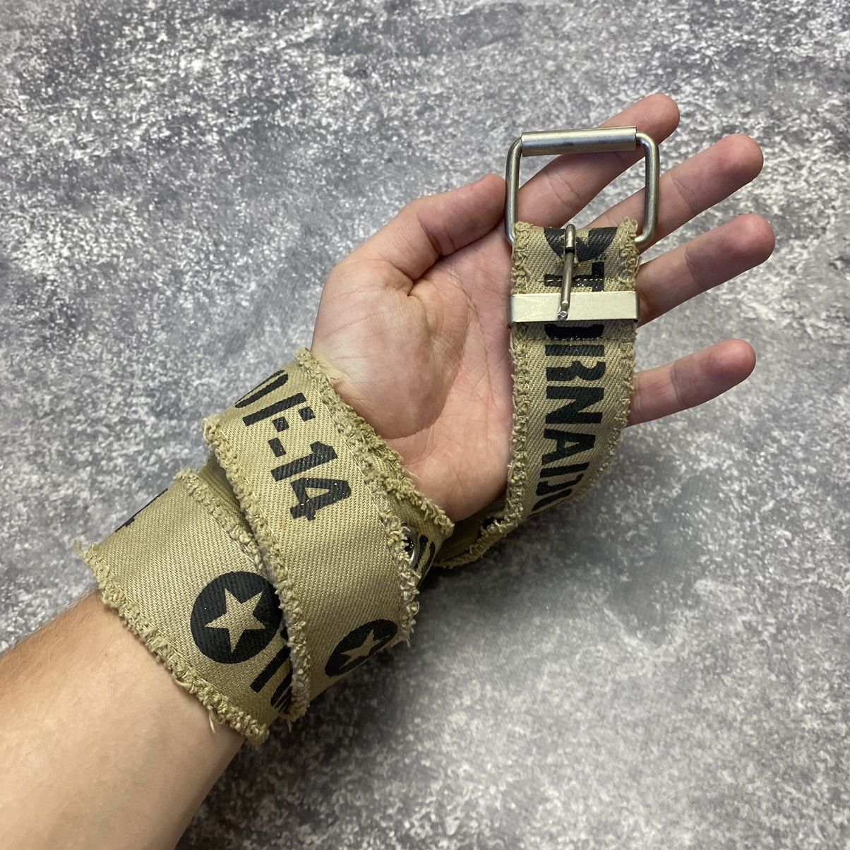 Other Vintage Millitary Avantgarde Streetwear 90’s belt Size ONE SIZE - 1 Thumbnail