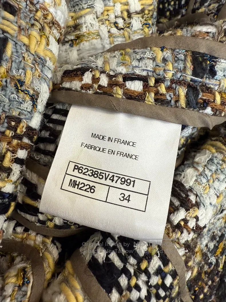 Chanel Chanel Classic tweed coat Size XXS / US 00 / IT 34 - 7 Thumbnail