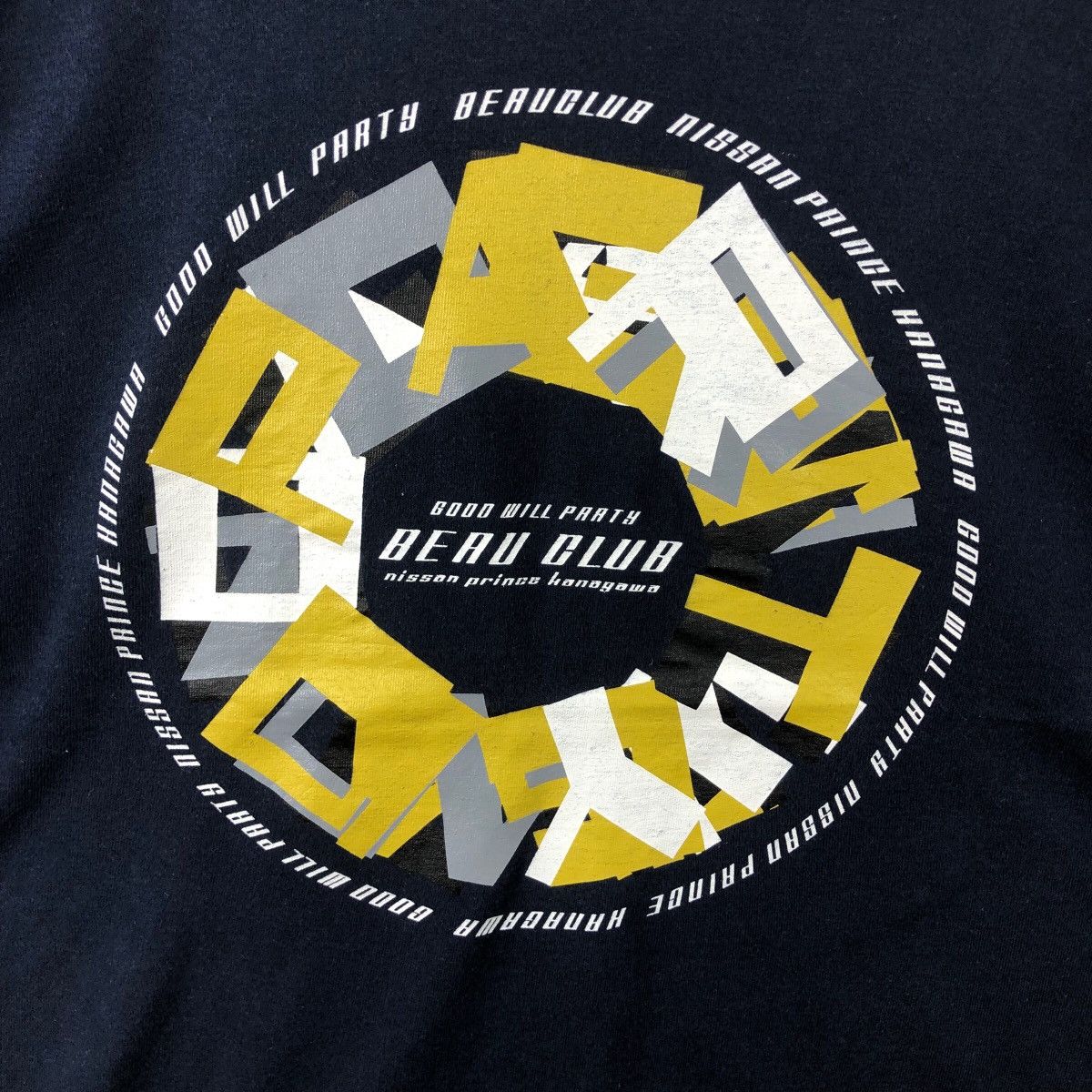 Japanese Brand × Vintage Vintage Good Will Party Beau Club Tee Shirt Big Logo Size US L / EU 52-54 / 3 - 3 Thumbnail