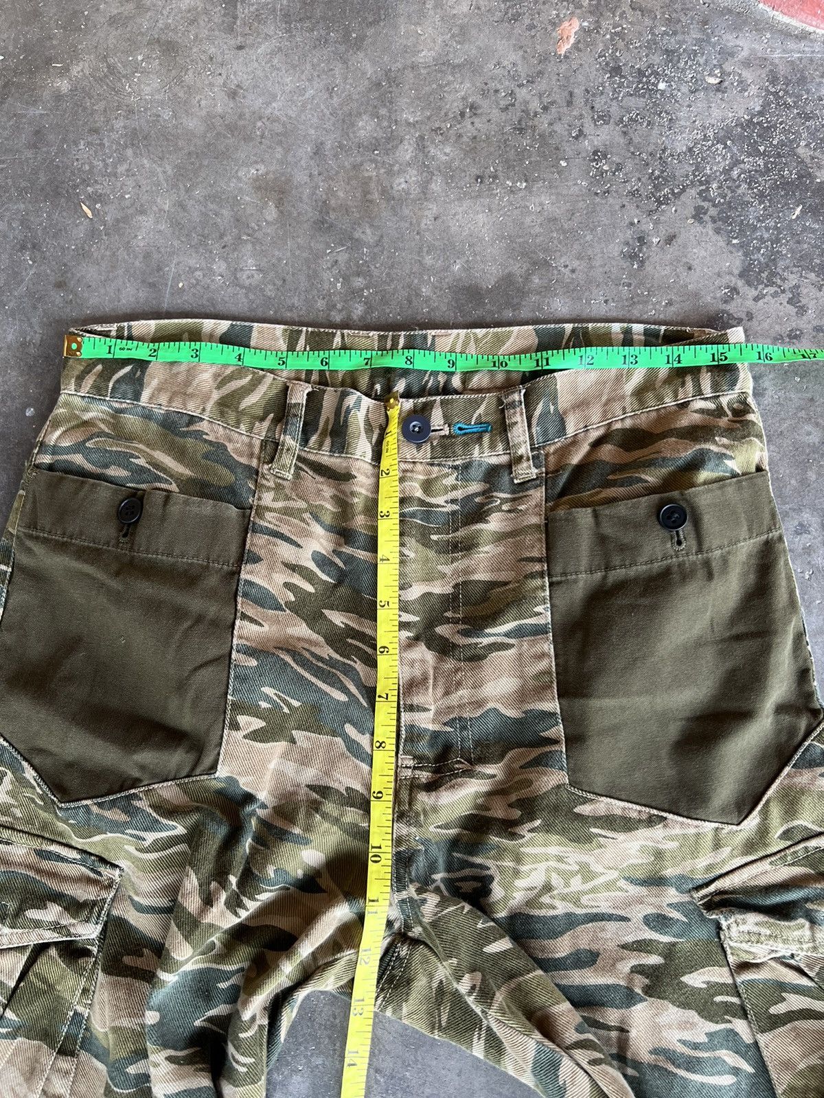 If Six Was Nine × PPFM PPFM TIGER STRIPE CAMO CARGO PANTS VERY RARE Size US 31 - 12 Thumbnail