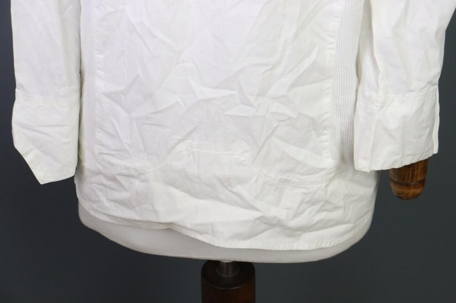 Designer Elisa Cavaletti White Designer Shirt Blouse Tunic Size 2 Size XS / US 0-2 / IT 36-38 - 7 Thumbnail