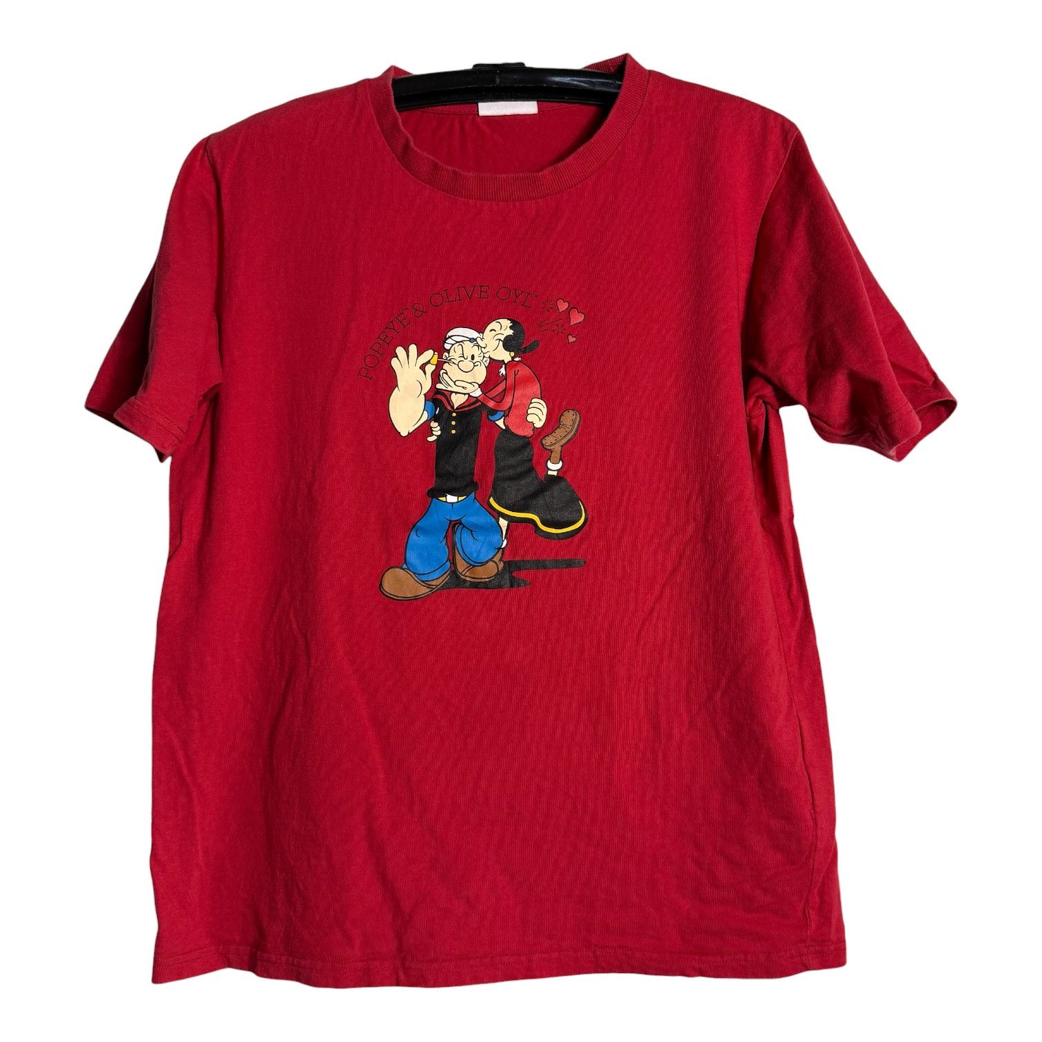 Cartoon Network 🔥RARE🔥Vintage Popeye & Olive Oyl Cartoon T-shirt Size US L / EU 52-54 / 3 - 1 Thumbnail