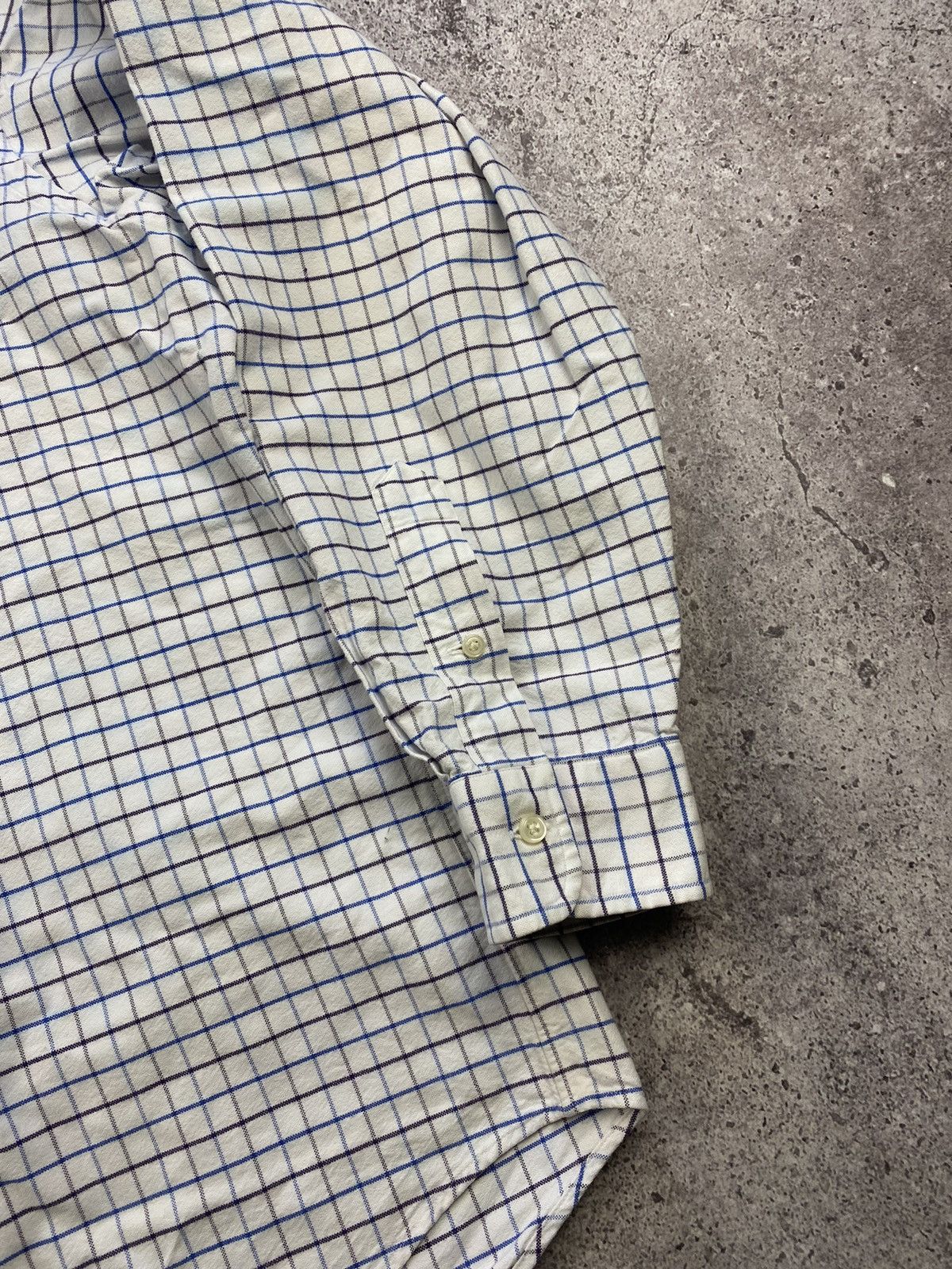 Polo Ralph Lauren × Vintage Vintage Y2K POLO RALPH LAUREN Checked Flannel Shirt 90 Style Size US L / EU 52-54 / 3 - 3 Thumbnail