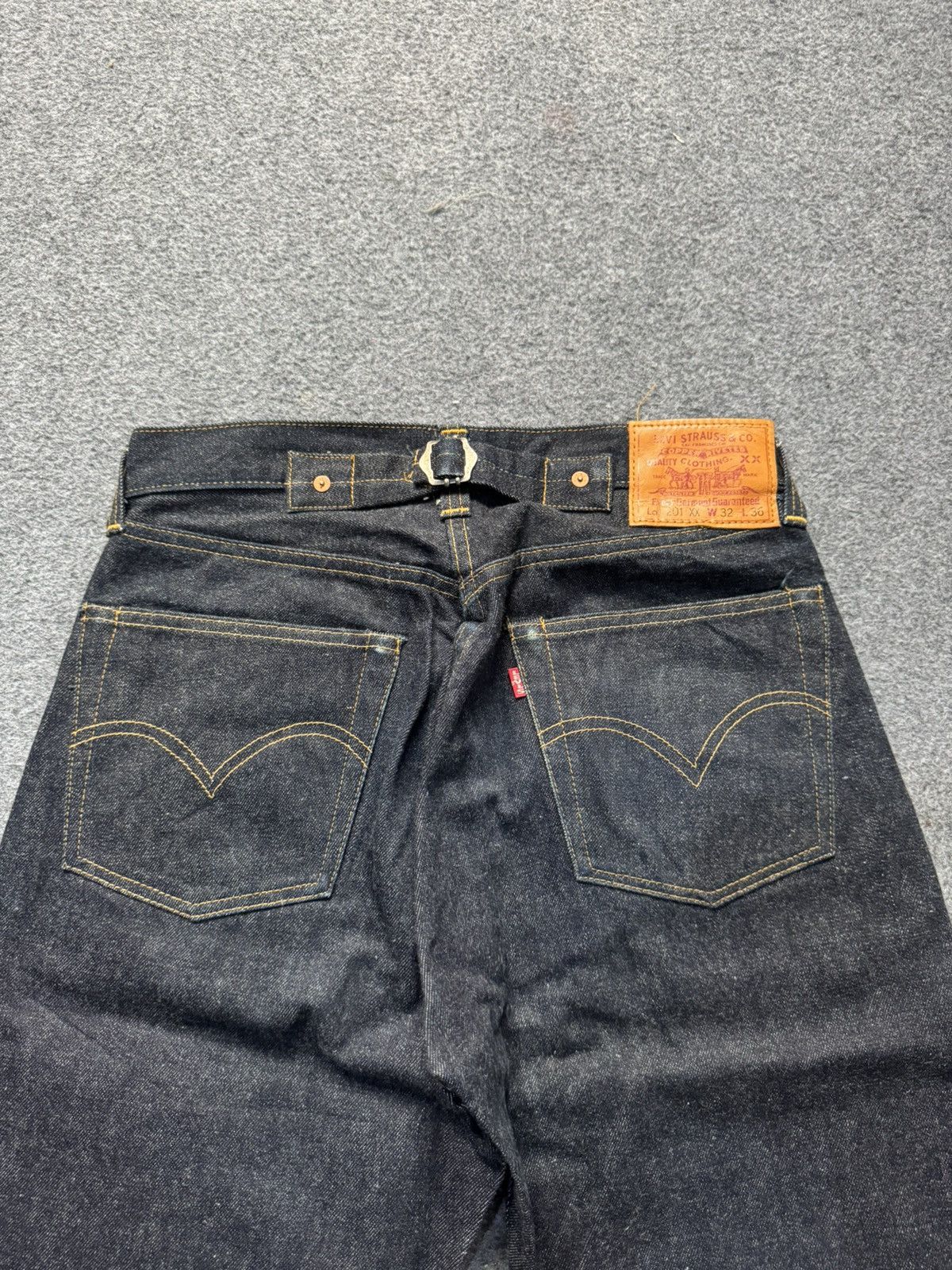 Levi's Vintage Clothing Vintage levis 201XX selvedge Big E Size US 30 / EU 46 - 1 Thumbnail