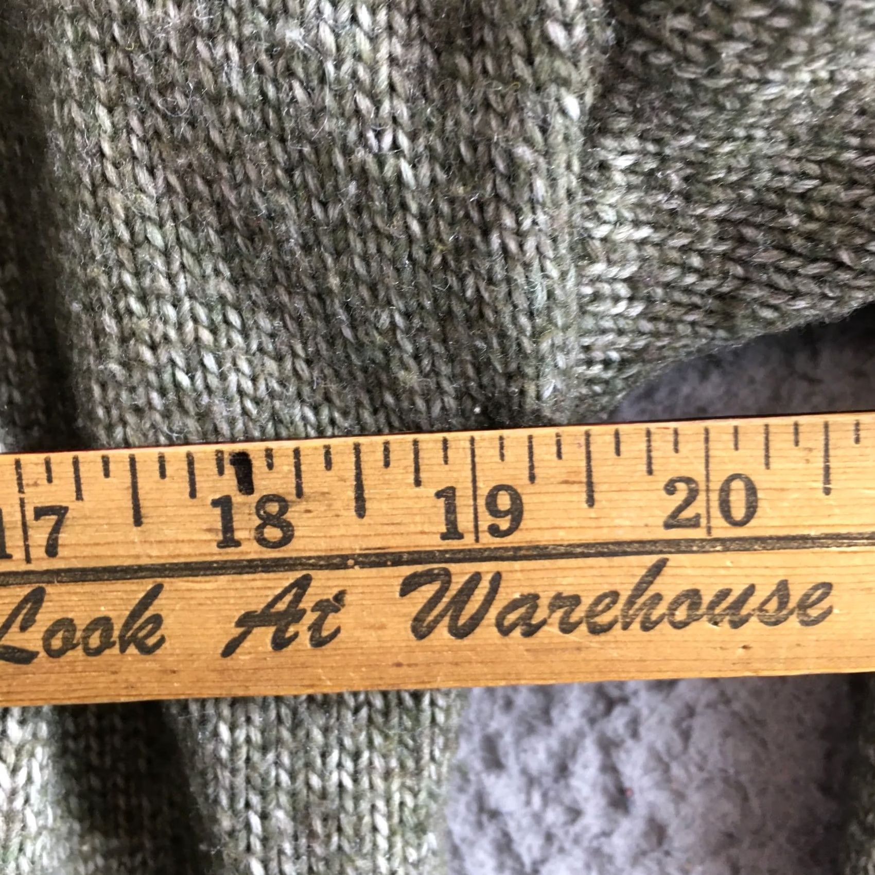 Vintage Maurices Sweater Womens XS Olive Green Open Front Hooded Knit Cardigan Casual Shirt Size XS / US 0-2 / IT 36-38 - 5 Thumbnail