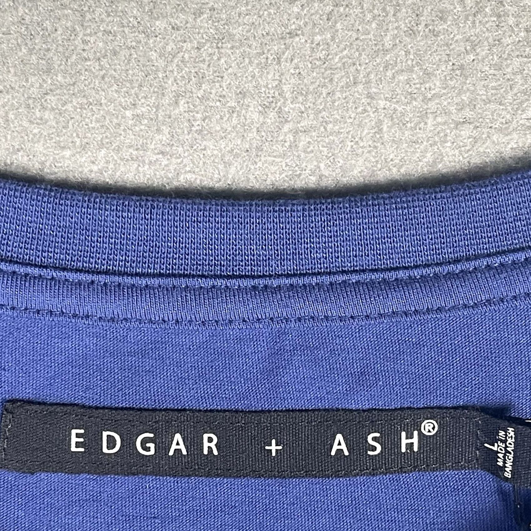 ASH Edgar + Ash Shirt Long Sleeve Large Blue Green White NWT Preppy Casual Mens Size US L / EU 52-54 / 3 - 5 Thumbnail