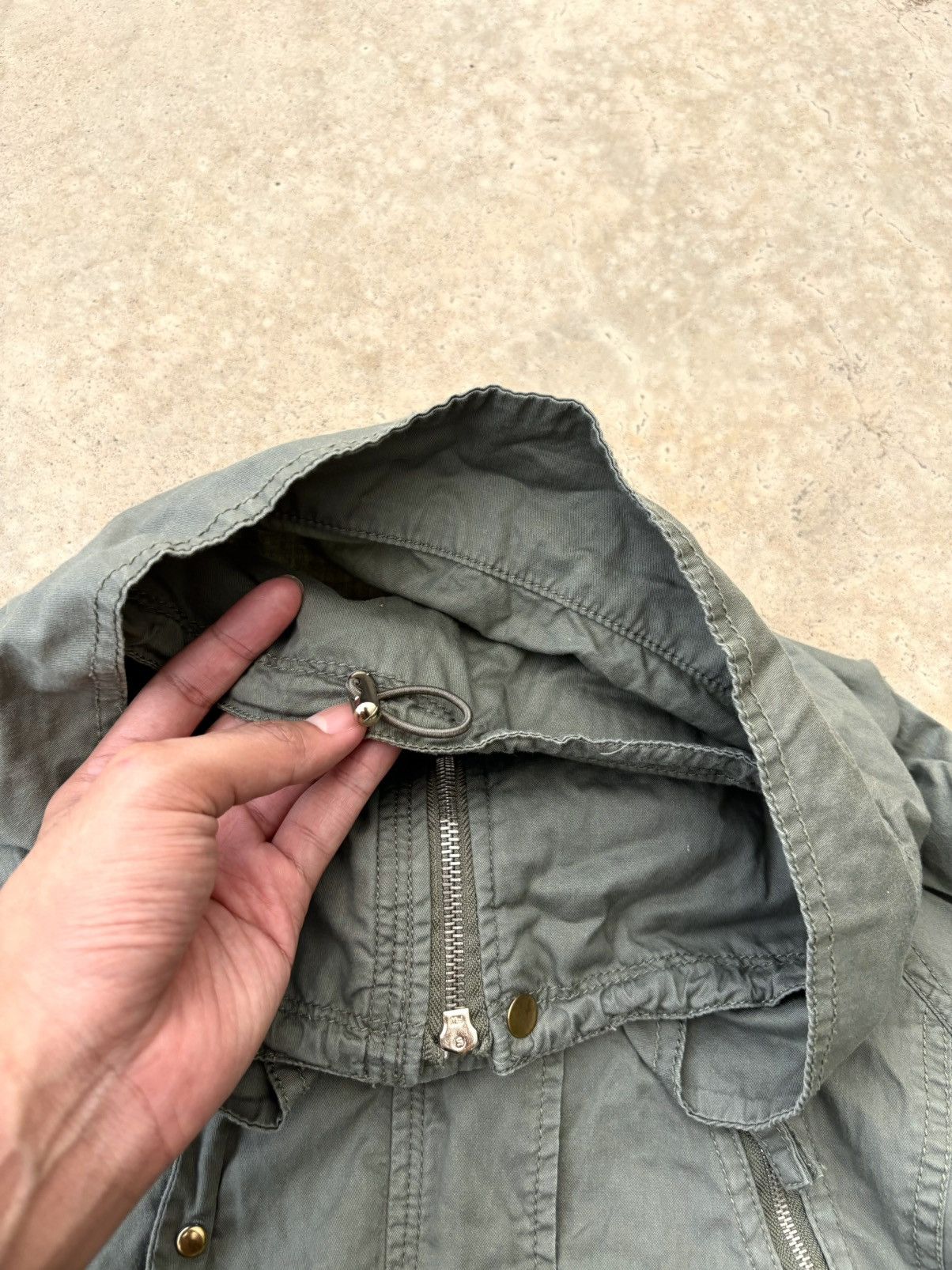 Le Grande Bleu (L.G.B.) Rare GGPX Cropped Jacket Green (LGB Style) Size US S / EU 44-46 / 1 - 6 Thumbnail
