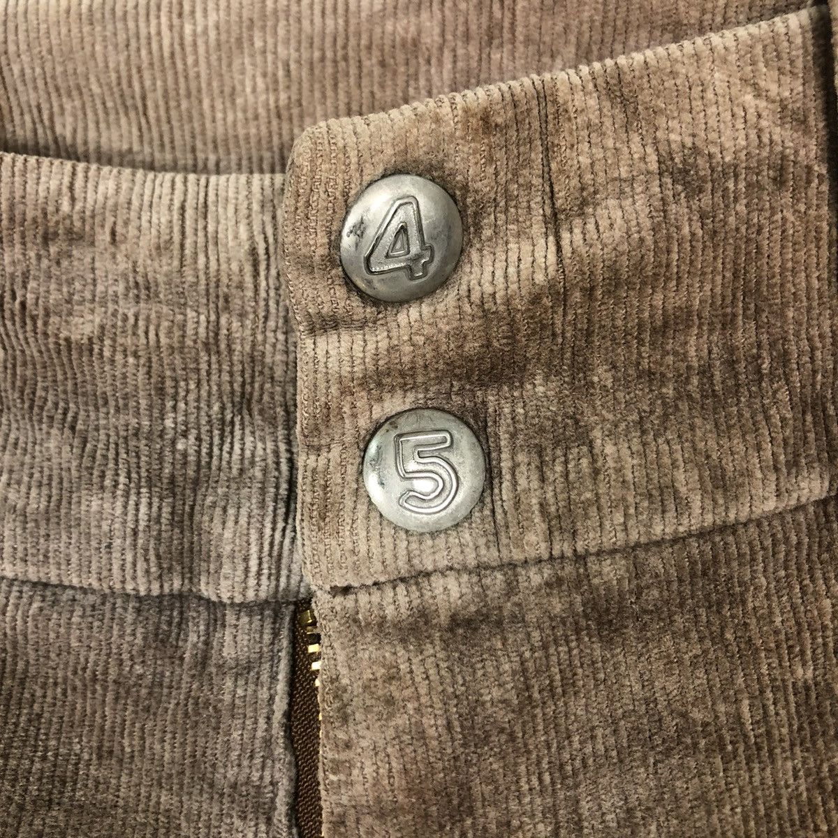 45rpm 🔥VINTAGE 45RPM MADE IN JAPAN CORDUROY PANTS Size US 27 - 13 Thumbnail