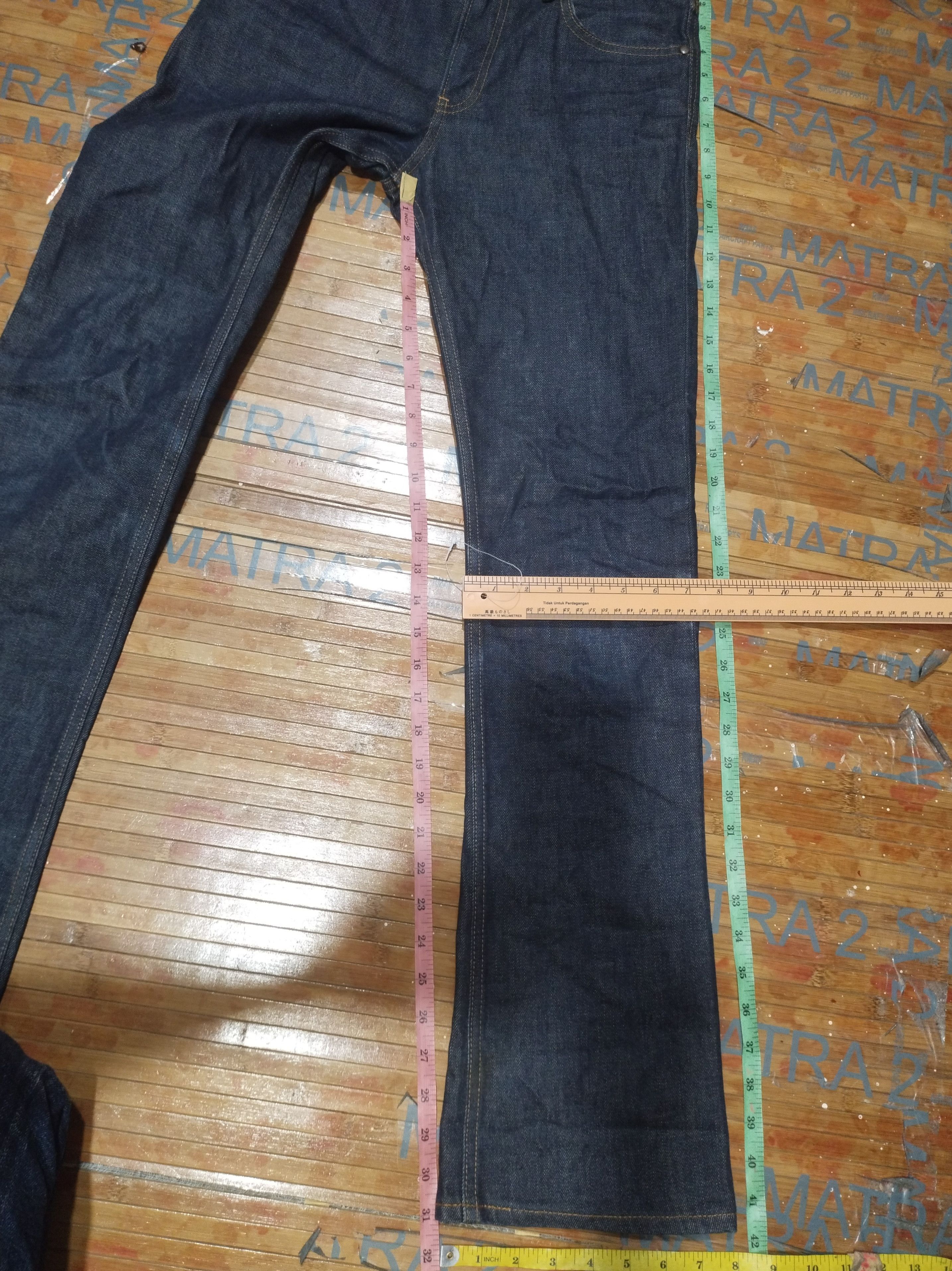 Indigo × Japanese Brand × Vintage Stabilizer gNZ Regular Fit Sz 30" Size US 30 / EU 46 - 7 Thumbnail