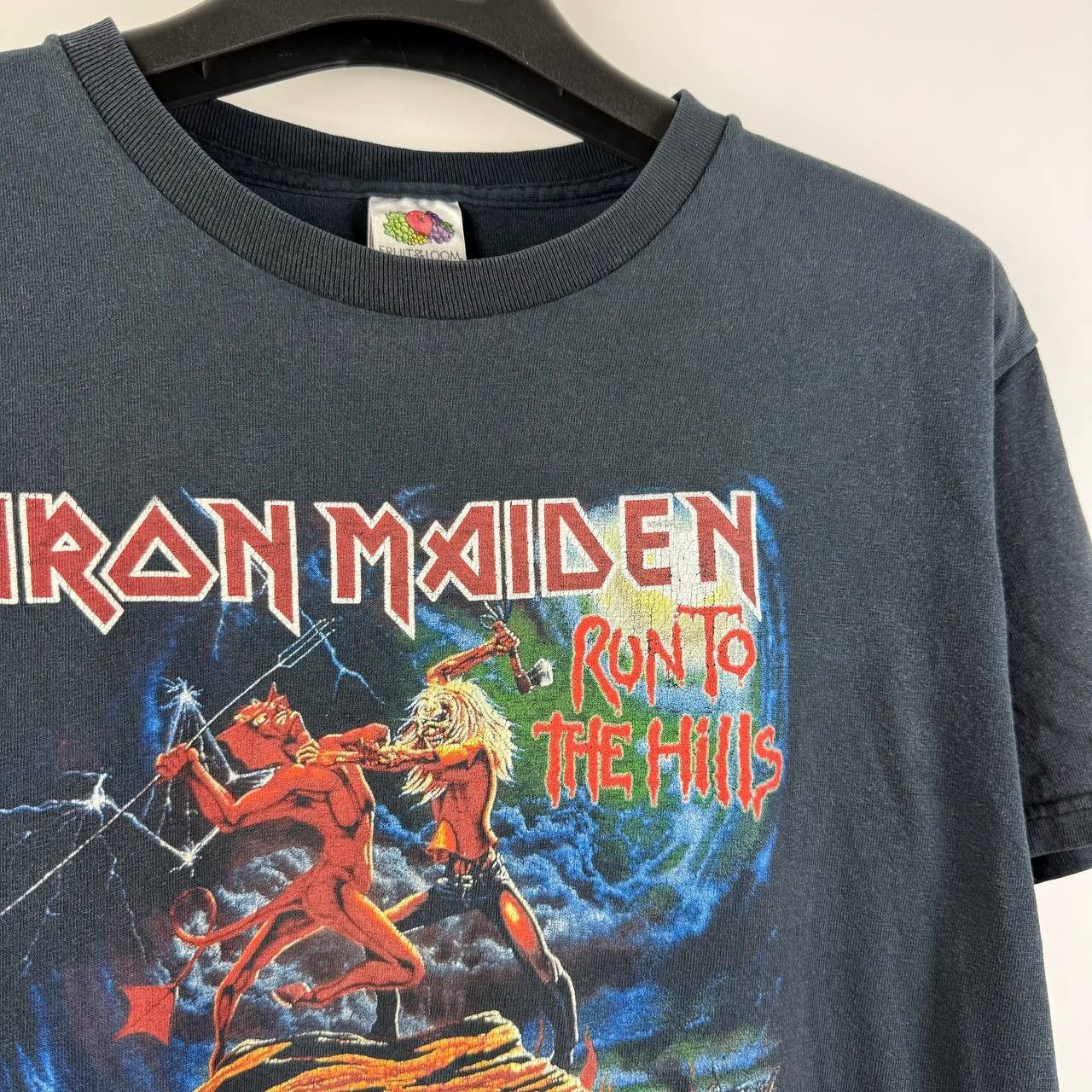 Iron Maiden Iron Maiden Rock T Shirt 2005 Vintage Band Tees Size US XL / EU 56 / 4 - 2 Thumbnail