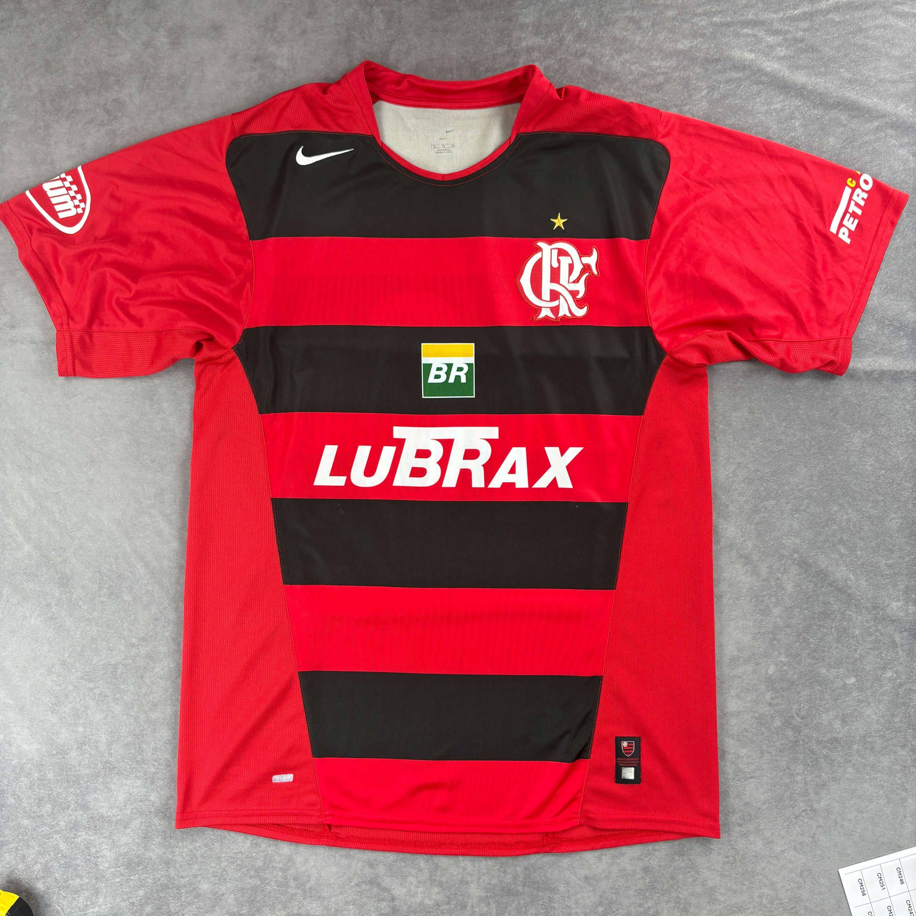 Nike Flamengo 2004-06 Nike home football jersey shirt size XL Size US XL / EU 56 / 4 - 1 Thumbnail