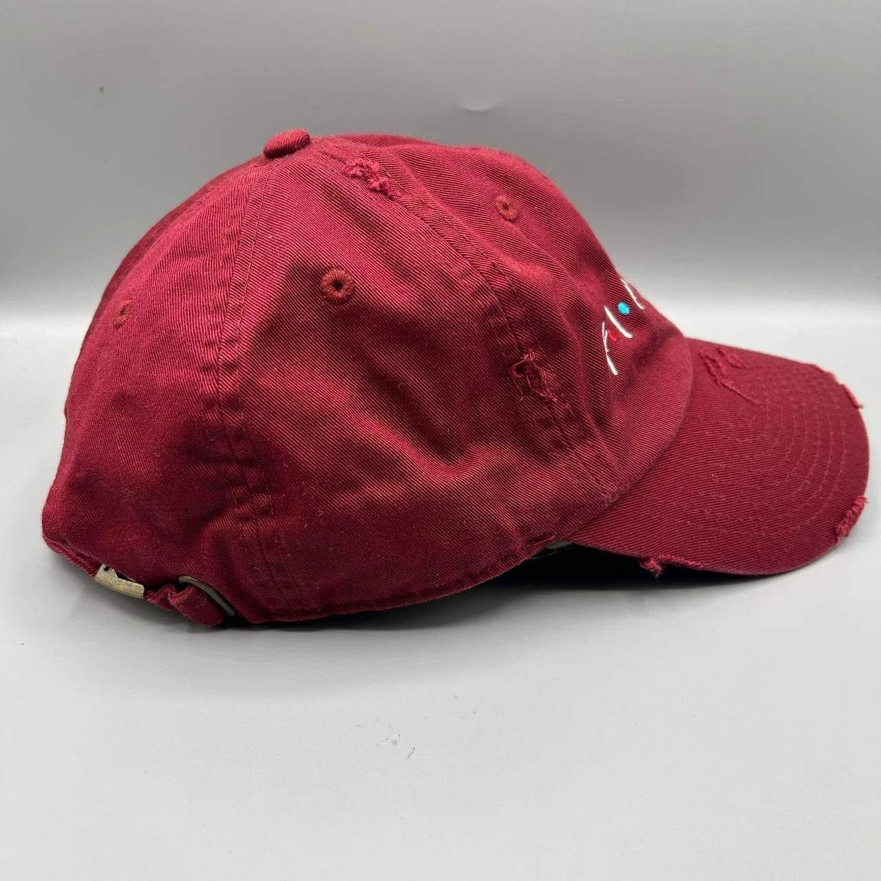 Other Finesse Dad Hat Kbethos Fashion Strap Back Distressed Cotton Size ONE SIZE - 3 Thumbnail