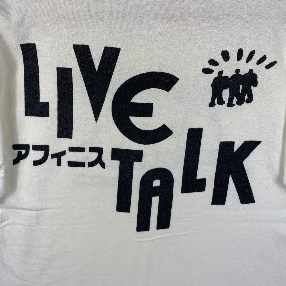 Vintage Vintage 80's LIVE TALK Come Come Club 1987 Tee Shirt Medium Size US M / EU 48-50 / 2 - 5 Thumbnail