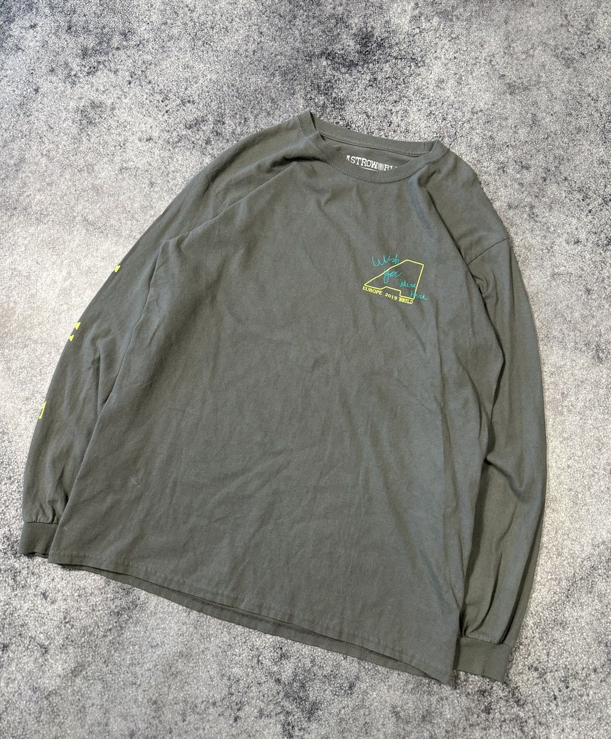 Travis Scott Astroworld Cactus Jack Long Sleeve Travis Scott Streetwear L Size US L / EU 52-54 / 3 - 2 Thumbnail