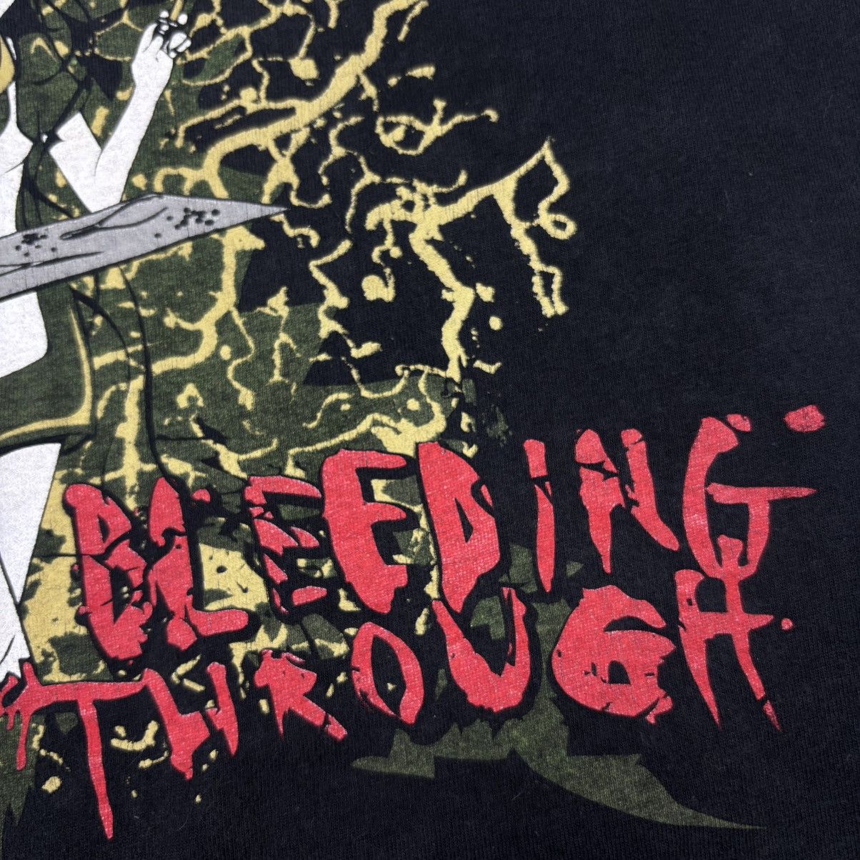 Band Tees Vintage Bleeding Through - Zombie nurse Early 00’s Size US L / EU 52-54 / 3 - 3 Thumbnail
