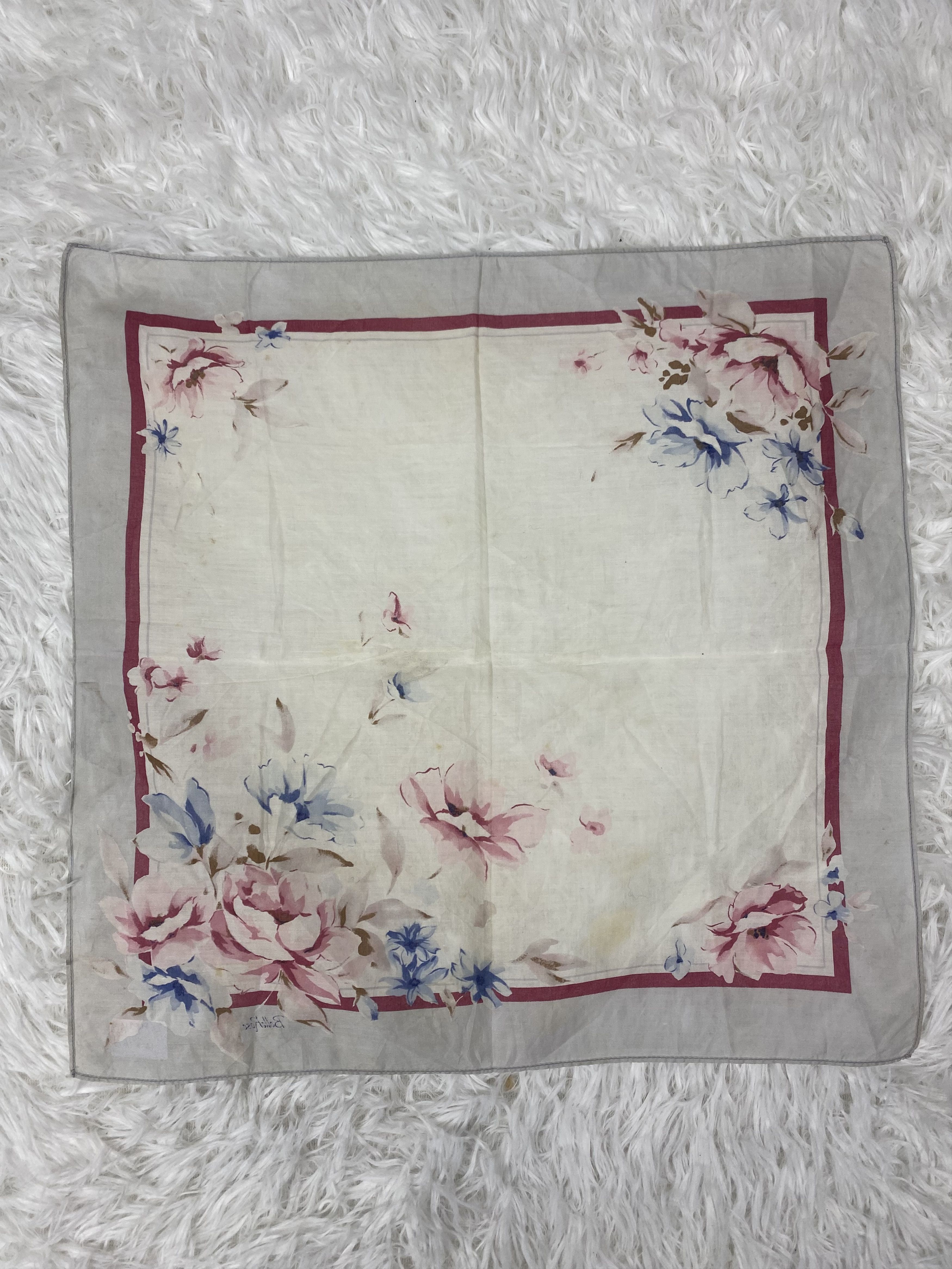 Bellerose × Vintage Vintage Bellerose Handkerchief Neckerchief PH0716 Size ONE SIZE - 4 Thumbnail