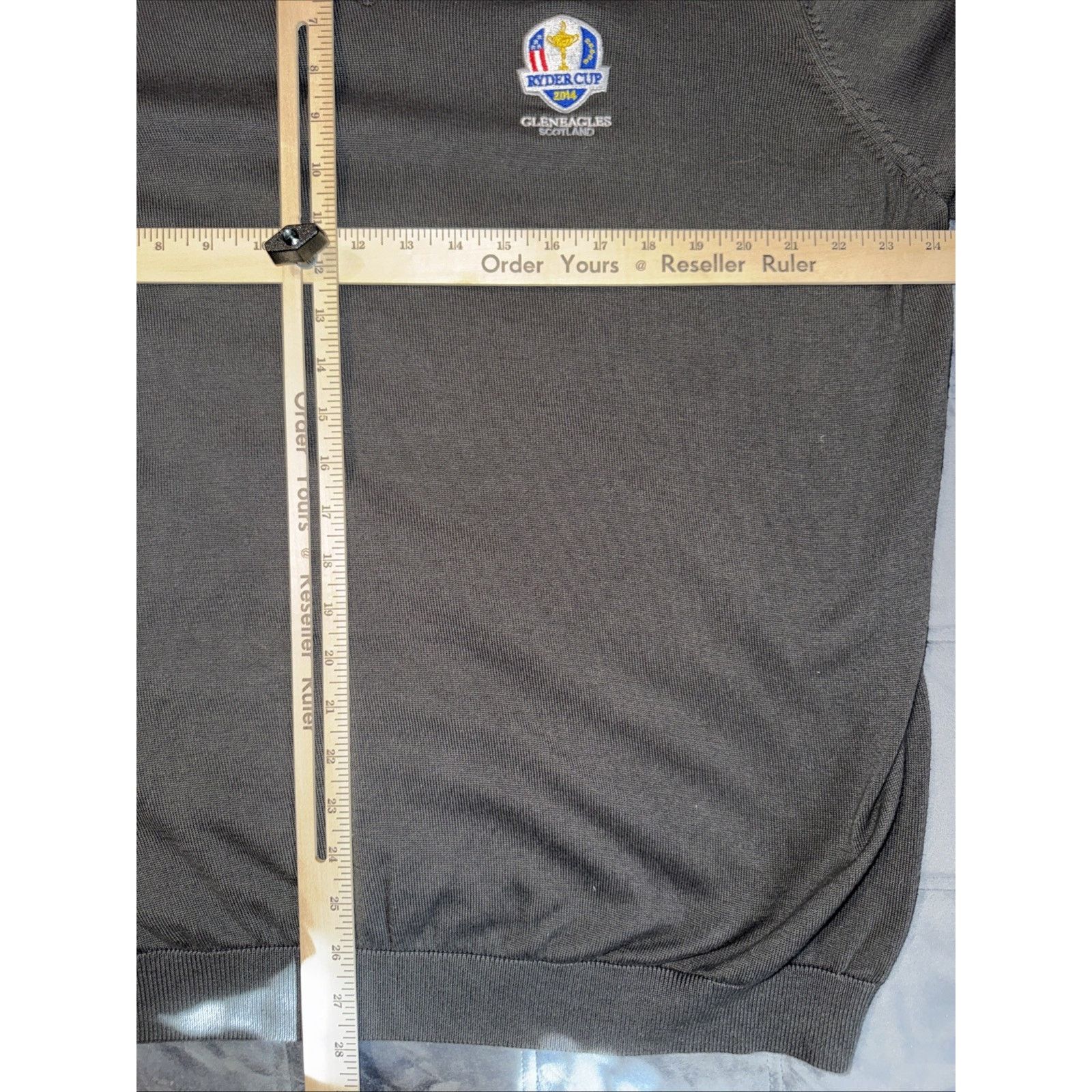 Ashworth Ryder Cup Gleneagles Scotland Pima Cotton Sweater Golf XL Size US XL / EU 56 / 4 - 4 Thumbnail