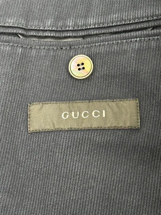 Gucci 2000s Gucci Navy Classy Blazer Jacket Size 42R - 12 Thumbnail