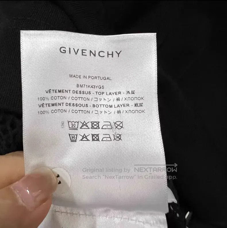 Givenchy Givenchy Stacked Flame Patchwork Fake Two-Piece Qilin Arm Size US XL / EU 56 / 4 - 6 Thumbnail