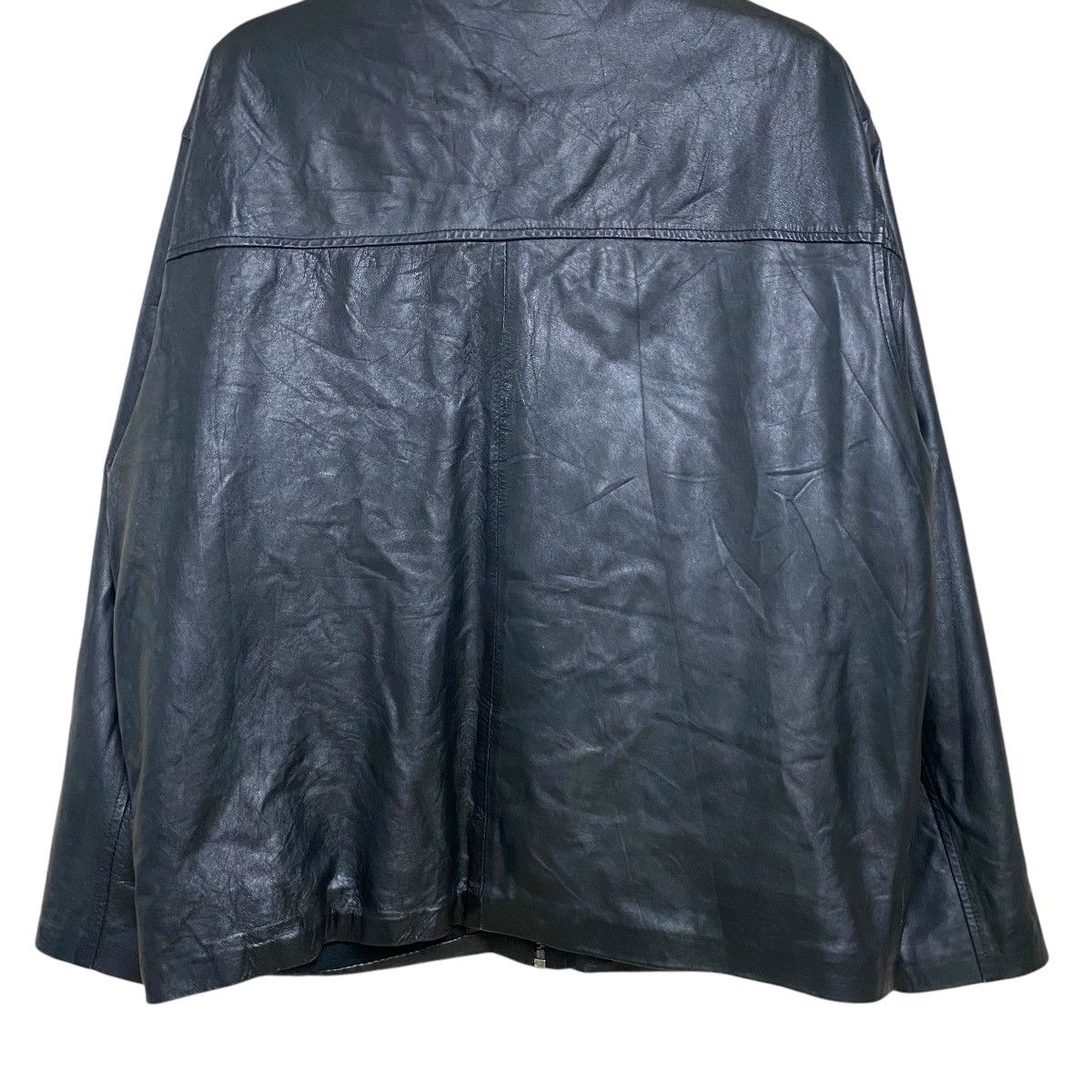 Polo Ralph Lauren Vintage Polo Ralph Lauren Black Leather Jacket Oversized Size US M / EU 48-50 / 2 - 11 Thumbnail