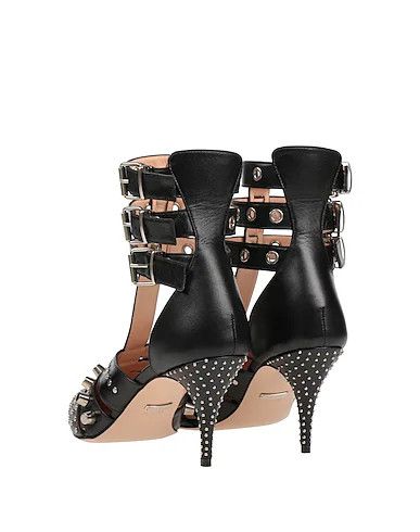 Gucci o1s1wg110425 Women's Studded Pumps in Black Size US 9 / IT 39 - 3 Thumbnail