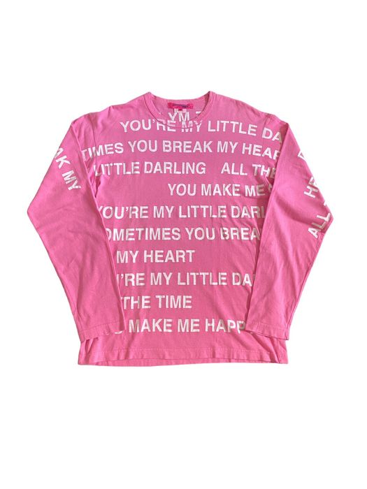 Junya Watanabe Junya Watanabe SS02 Poem Longsleeve | Grailed