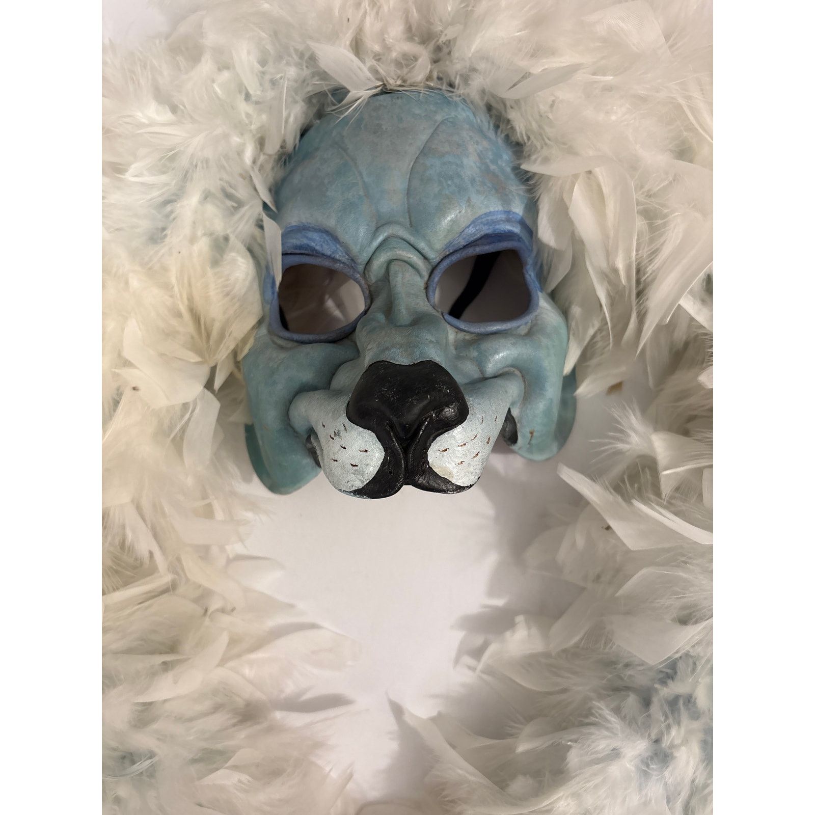 Handmade Y2K Vtg authentic Jeff Semmerling handmade leather mask Size ONE SIZE - 3 Thumbnail