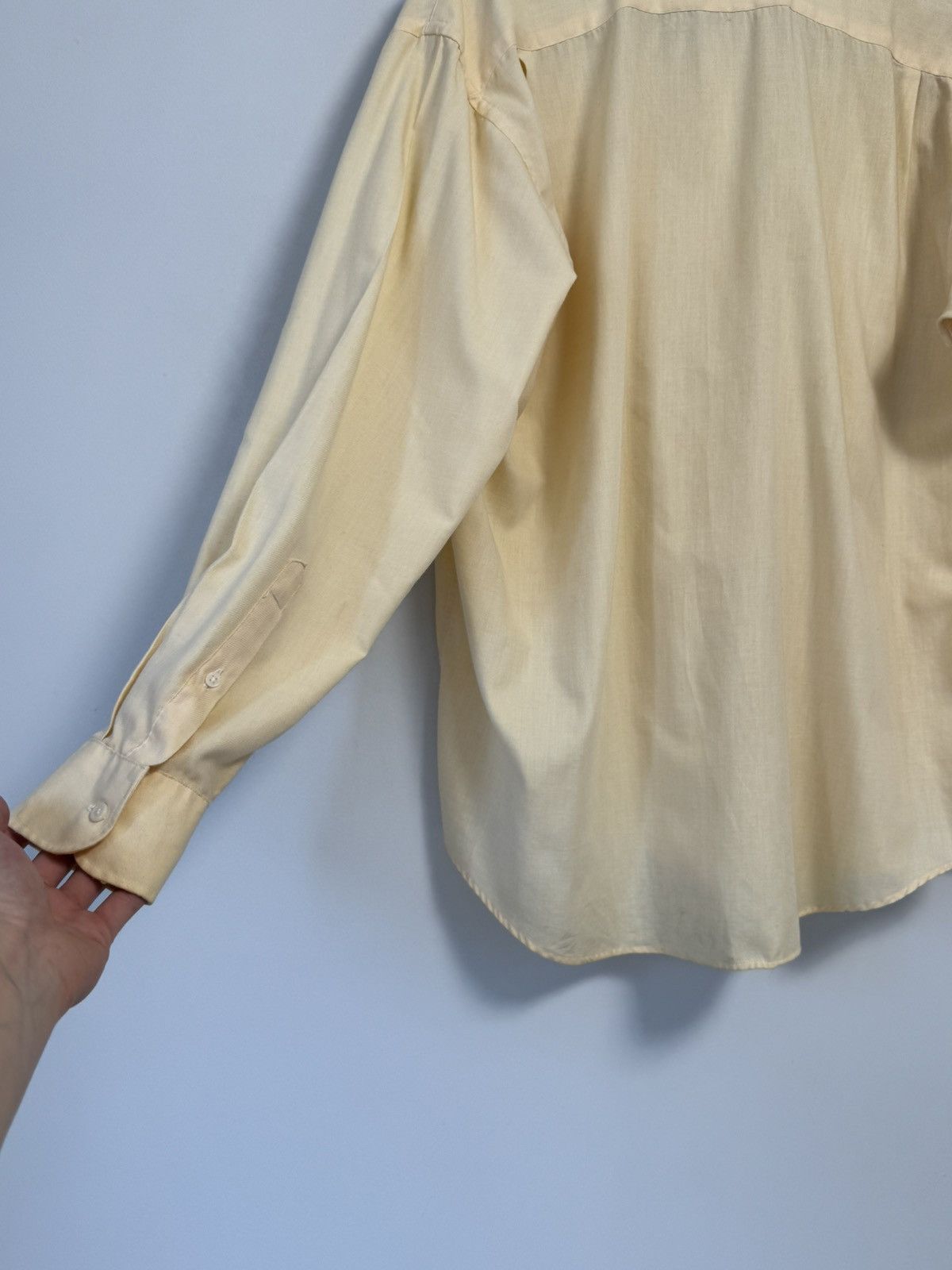 Yves Saint Laurent Yves Saint Laurent Button Up Shirt YSL Luxury Size US XL / EU 56 / 4 - 14 Thumbnail