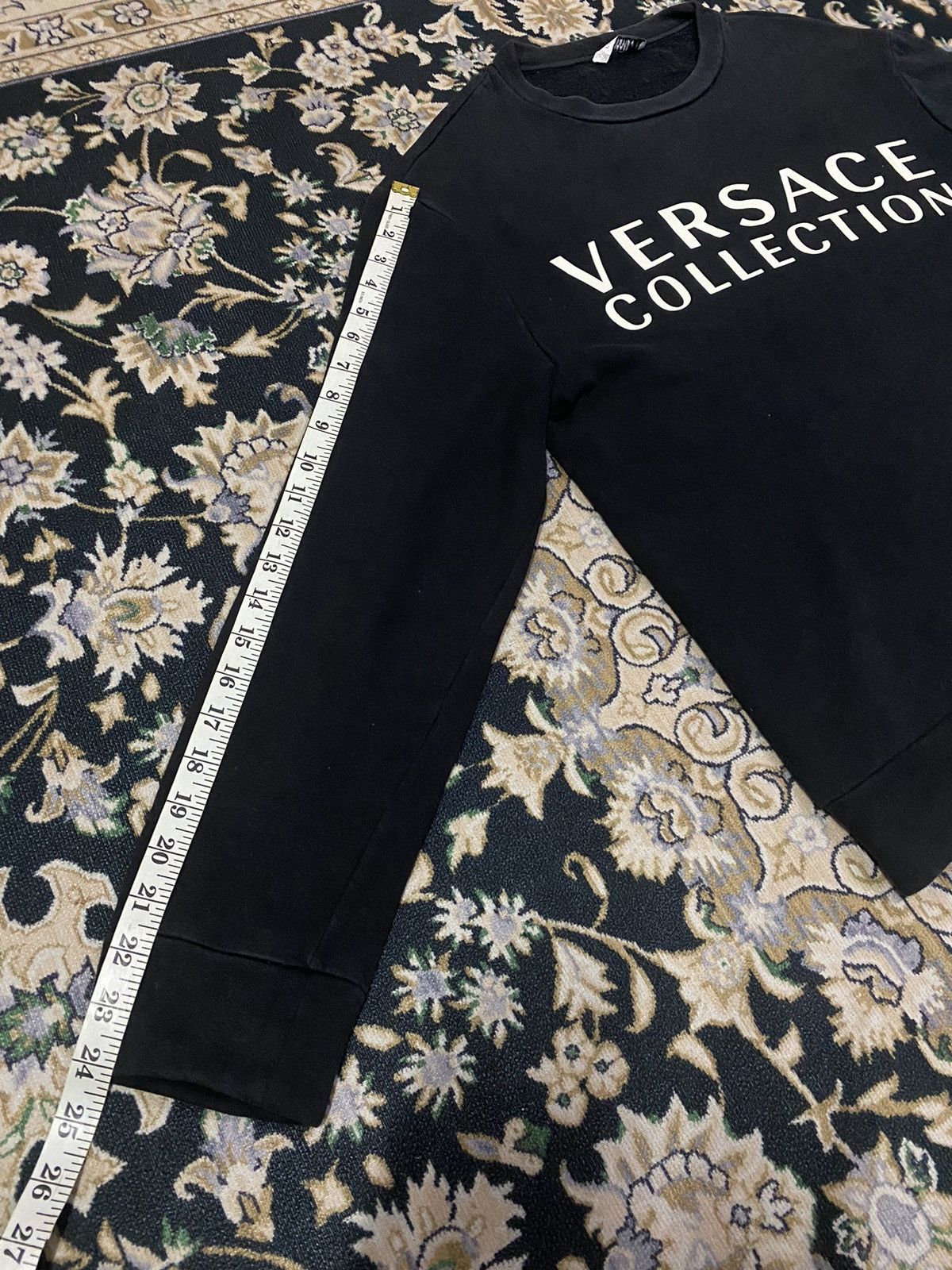 Versace Versace Collection big Spell out long sleeves Size US M / EU 48-50 / 2 - 11 Thumbnail