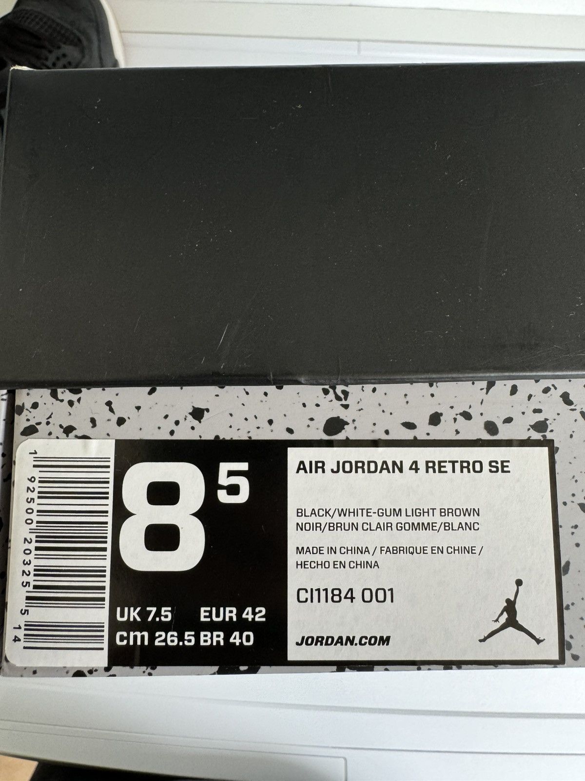Jordan Brand Jordan 4 laser black Size US 8.5 / EU 41-42 - 6 Thumbnail